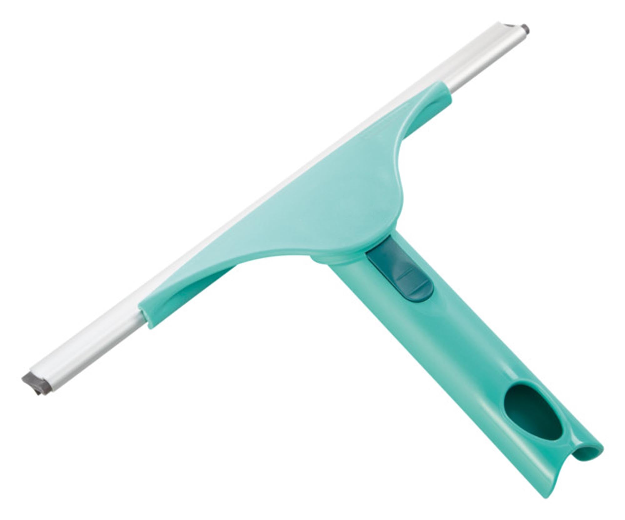 Leifheit Fensterwischer Window Slider M 28 cm: Streifenfreie Fensterreinigung, innovatives Design, kompatibel mit Click-System, ideal für Haushalte.