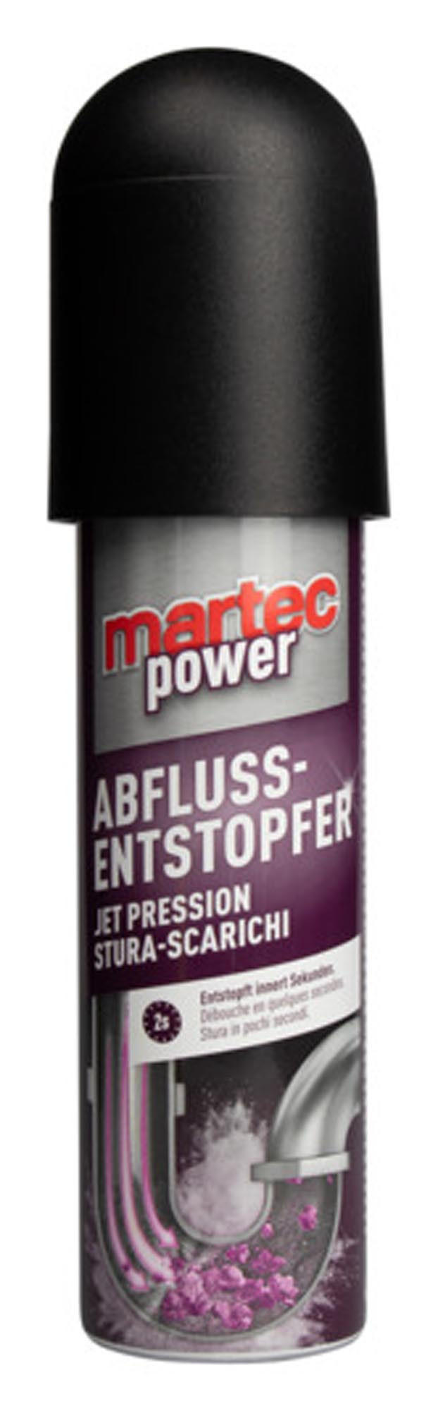 Effektiver MARTEC Ablaufentstopfer Turbo 250 ml für schnelle Rohrreinigung. Entfernt Verstopfungen in Abflüssen, kosteneffizient und einfach anzuwenden.