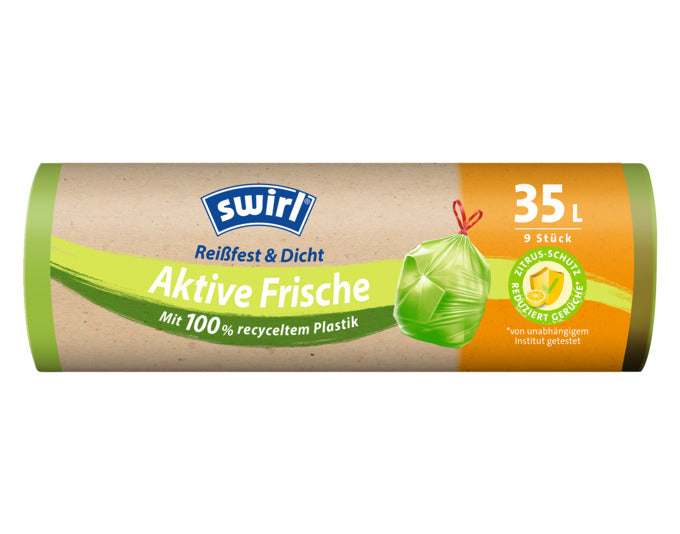 SWIRL Abfallsäcke Aktive Frische 35 l in präsentiert im Onlineshop von KAQTU Design AG. Haushaltshilfen ist von SWIRL