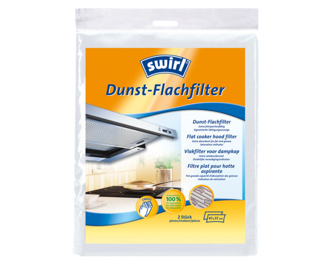 SWIRL Dunstflachfilter 2 Stück 47x57 cm in präsentiert im Onlineshop von KAQTU Design AG. Haushaltshilfen ist von SWIRL