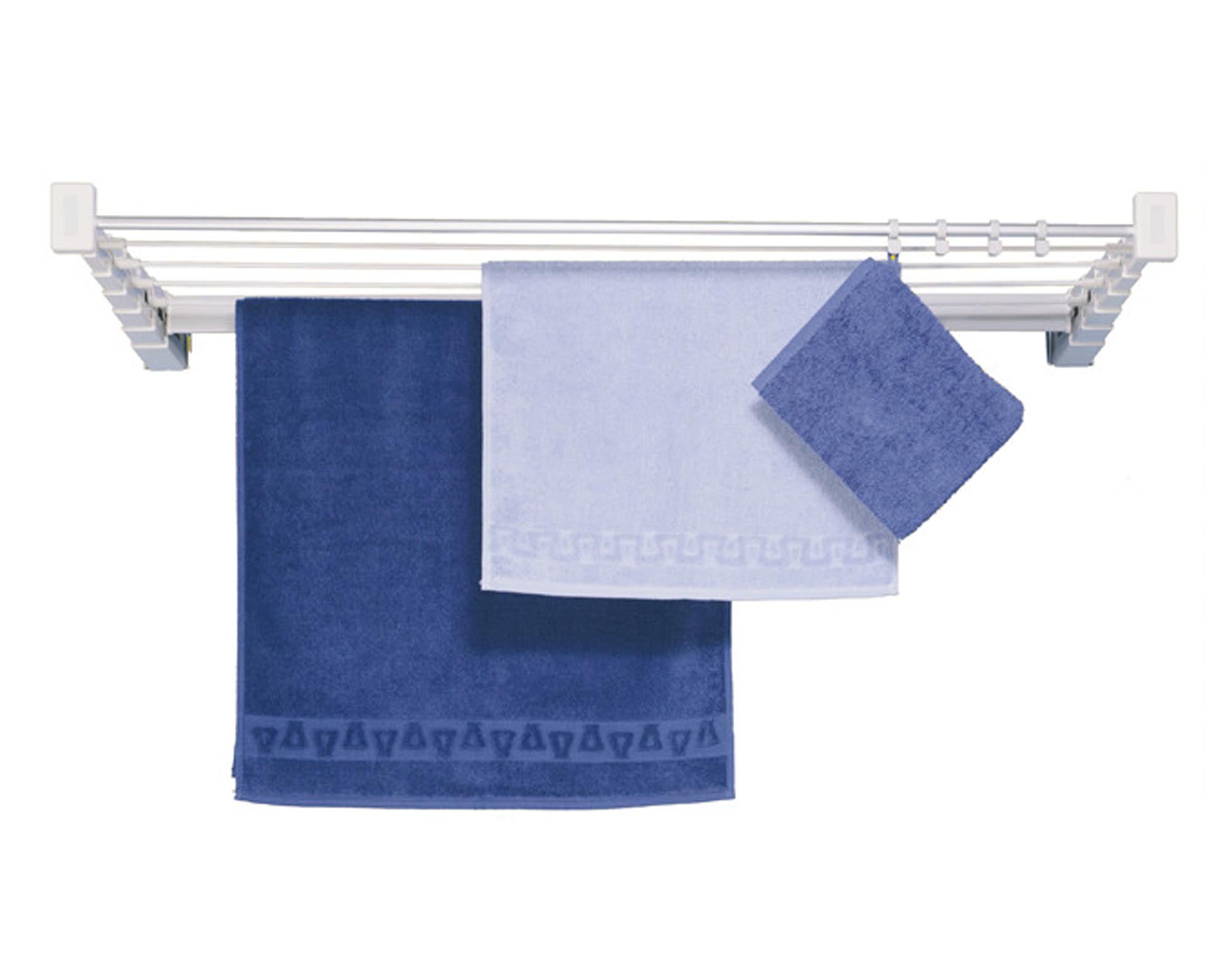 Der STEWI Wäschetrockner Teleskop in Weiss (100 cm) bietet eine flexible, stabile und platzsparende Lösung zum Wäsche trocknen. Ideal für kleine Wohnungen!