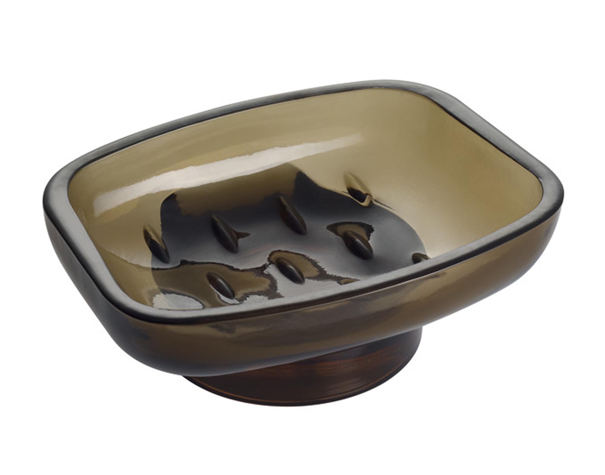 Entdecken Sie die elegante DIAQUA Seifenschale Chic topas – stilvolles Badzubehör aus hochwertiger Keramik, ideal für jedes Badezimmer.