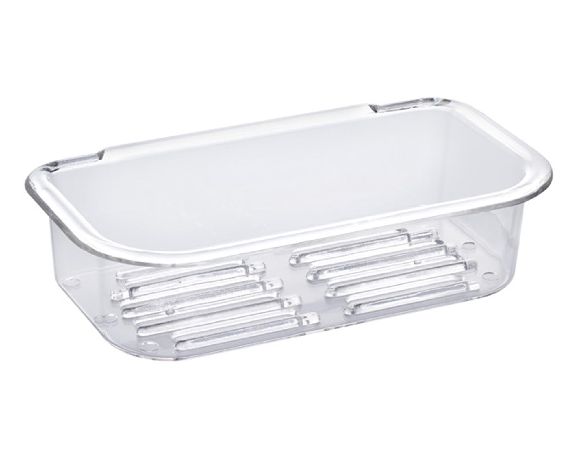 Entdecken Sie die DIAQUA Wannenseifenschale Chic: elegantes Badzubehör aus hochwertigem Kunststoff, hygienisch, rutschfest und zeitlos im Design.