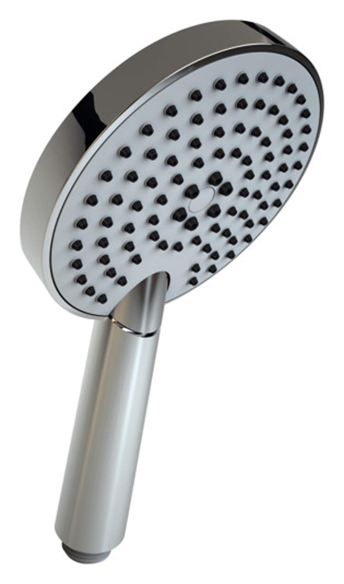 Entdecken Sie den eleganten DIAQUA Brausegriff Aria 120 aus Edelstahl. Ergonomisch, langlebig und pflegeleicht für ein perfektes Duscherlebnis.