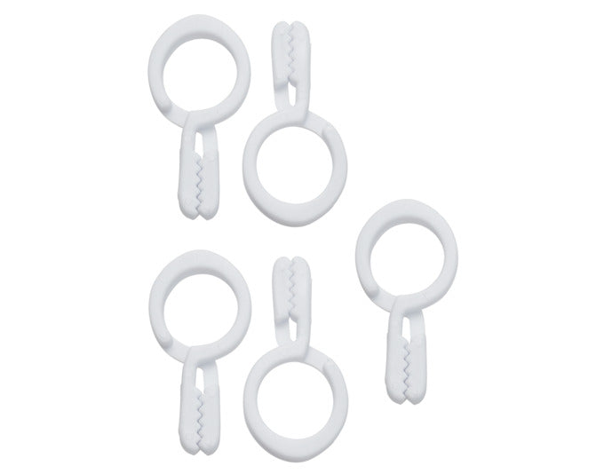 DIAQUA Haken Clip 5 Stück weiss in präsentiert im Onlineshop von KAQTU Design AG. Kleiderhaken ist von DIAQUA