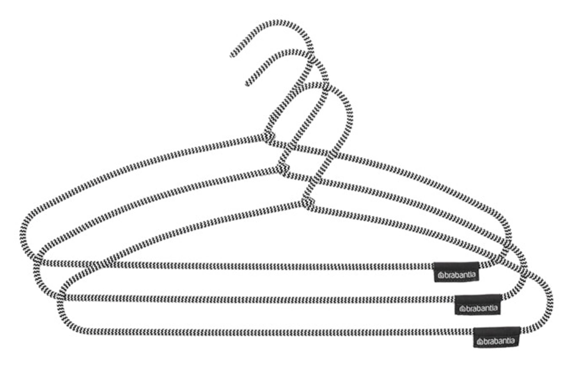 Entdecken Sie die BRABANTIA Kleiderbügel Soft Touch im 3er Set. Ideal für Blusen, Mäntel und Kleider. Robust, platzsparend und umweltfreundlich!