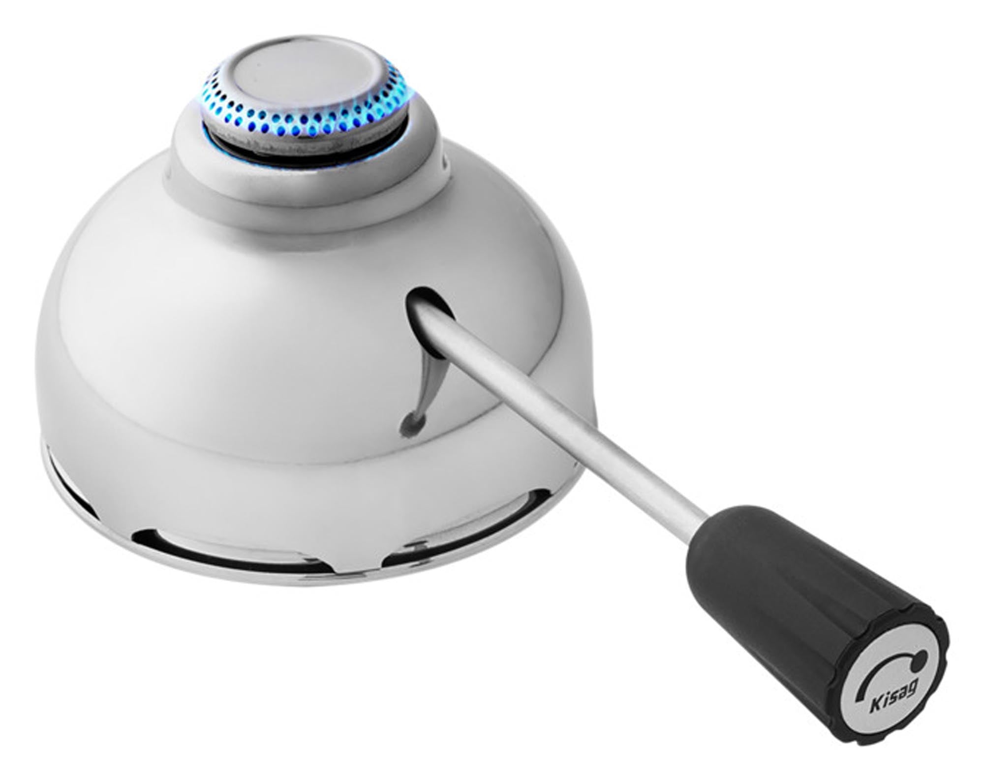 Entdecken Sie den KISAG Sicherheitsgasbrenner Classic – Ihr perfektes Grillzubehör für präzises Karamellisieren, Gratinieren und Flambieren.