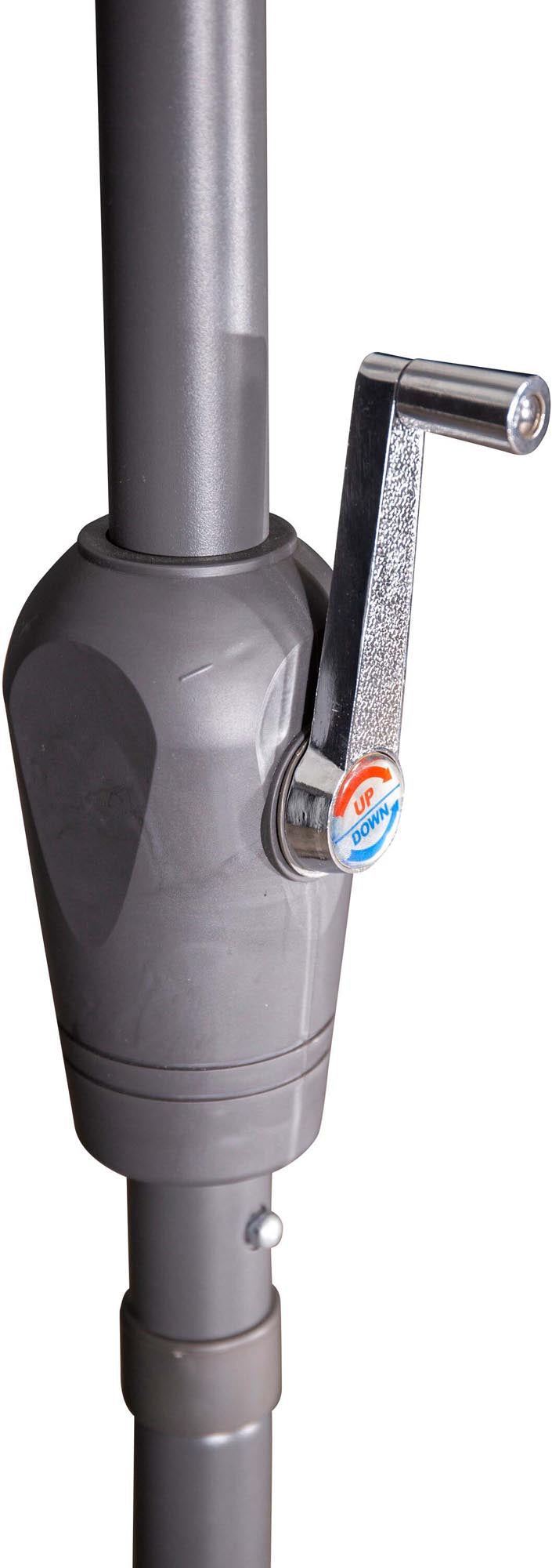 Leeds Sonnenschirm von Venture Home: Eleganter Schattenspender mit 3,5 m Durchmesser, UV-beständig und wasserabweisend für perfekten Komfort.