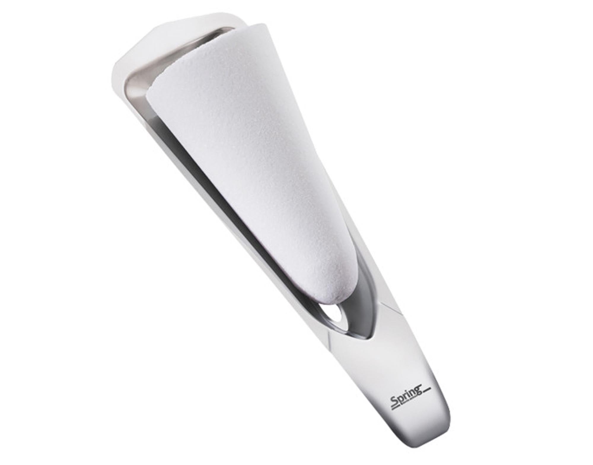 Die SPRING Zuckerauflage 28 cm aus rostfreiem Edelstahl vereint elegantes Design und Funktionalität. Ideal für stilvolle Tischgedecke und Buffets.