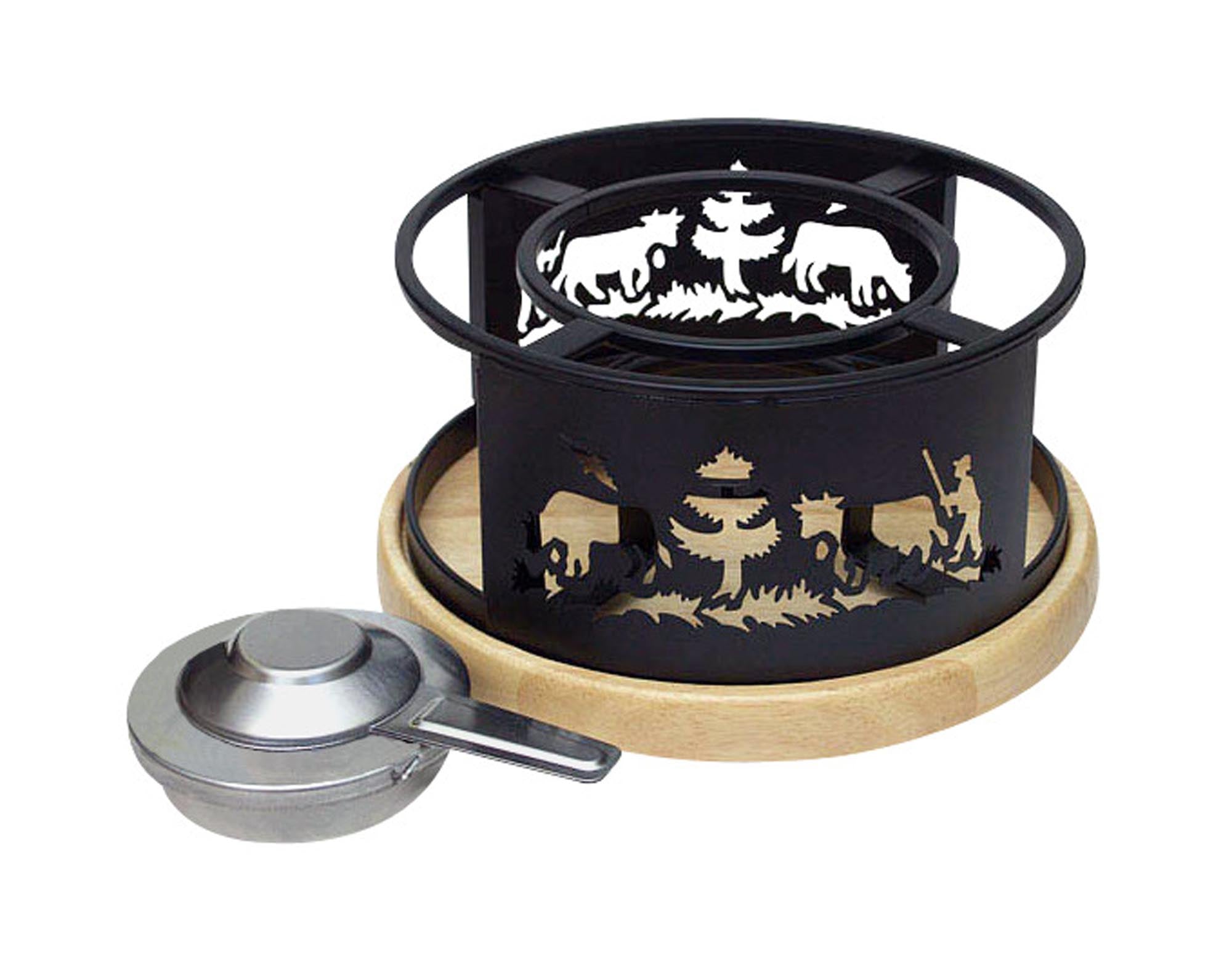 Entdecken Sie den HEIDI Rechaud Alpes (ø 21 cm) – ideal für Fondue und Raclette. Hochwertig, ästhetisch und perfekt für gesellige Abende!