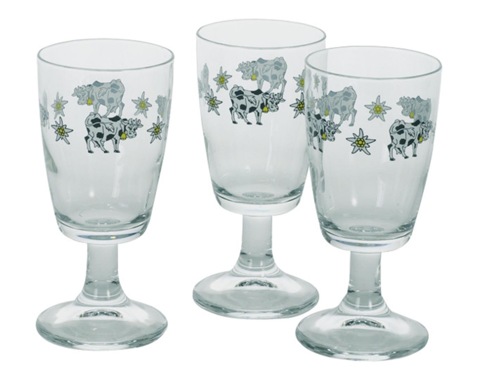 Entdecken Sie das ROCCO BORMIOLI Kaffeeglas Happy Cow Set (3 Stück, 20 cl) – stilvoll, robust und spülmaschinenfest für perfekten Kaffeegenuss!