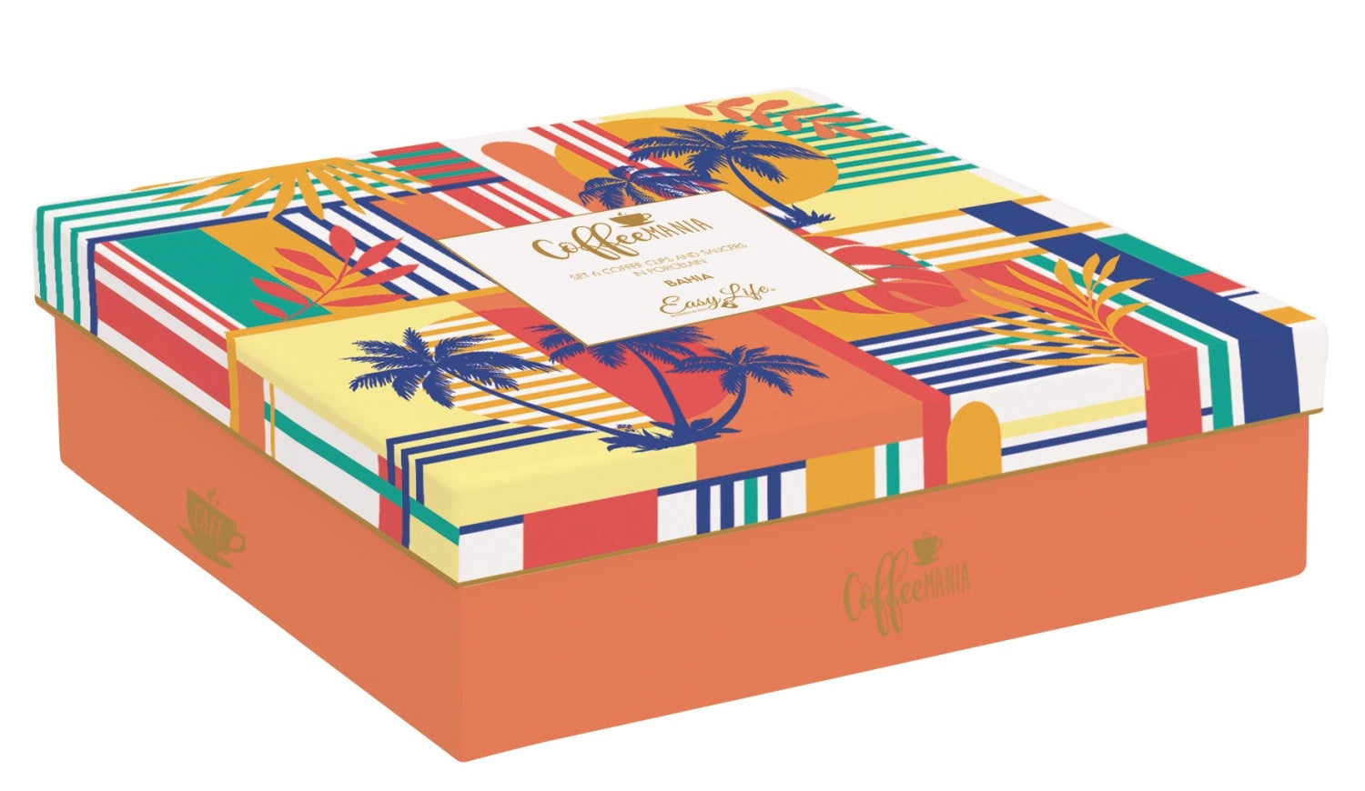 Coffee Mania 6er Espr.-Tasse m. Untert. Baha 100ml