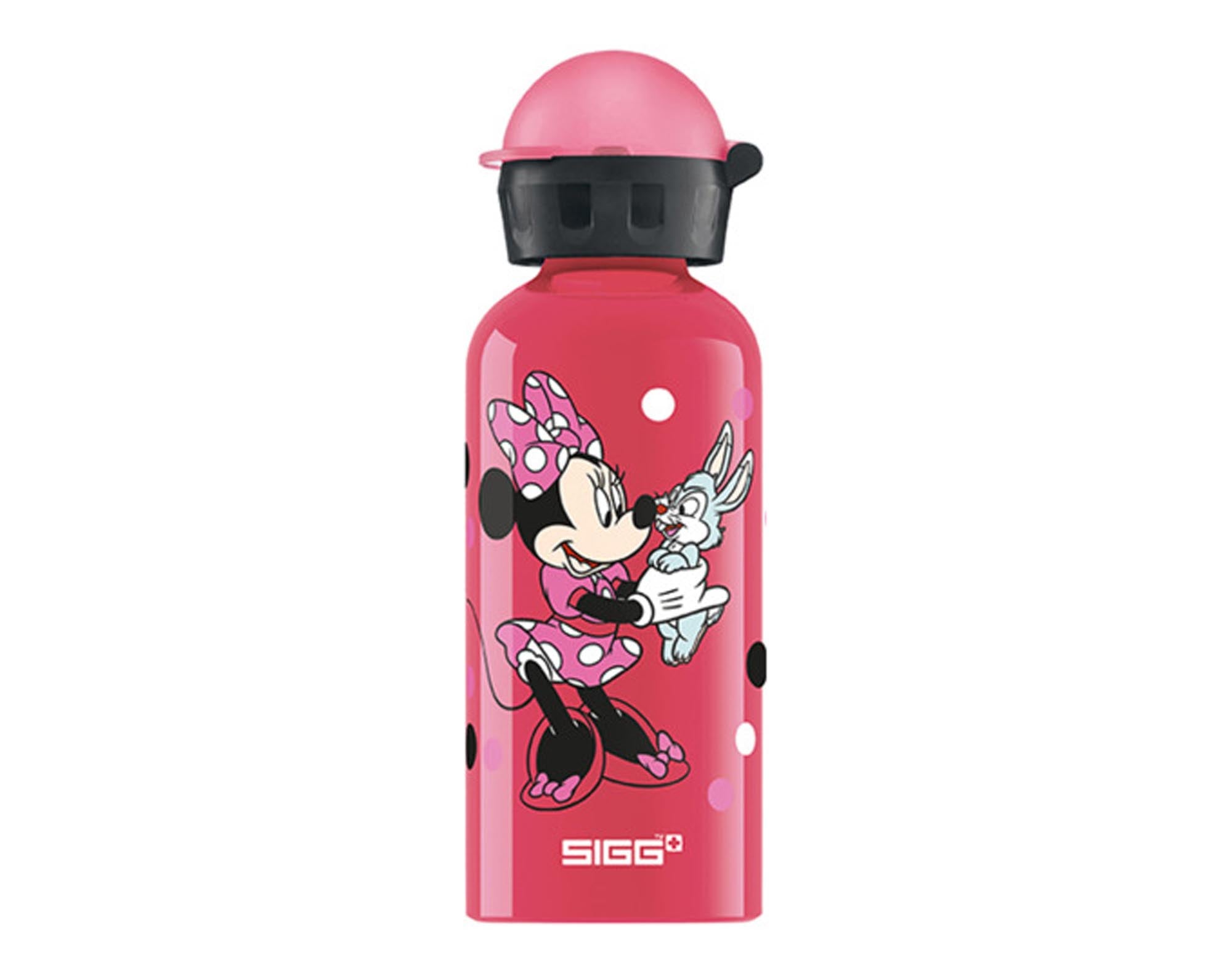 Entdecken Sie die SIGG Trinkflasche Kids Bottle Minnie Mouse 0.4 l – ideal für kleine Disney-Fans! Robustes, BPA-freies Aluminium, perfekter Begleiter für Kindergarten und Ausflüge.