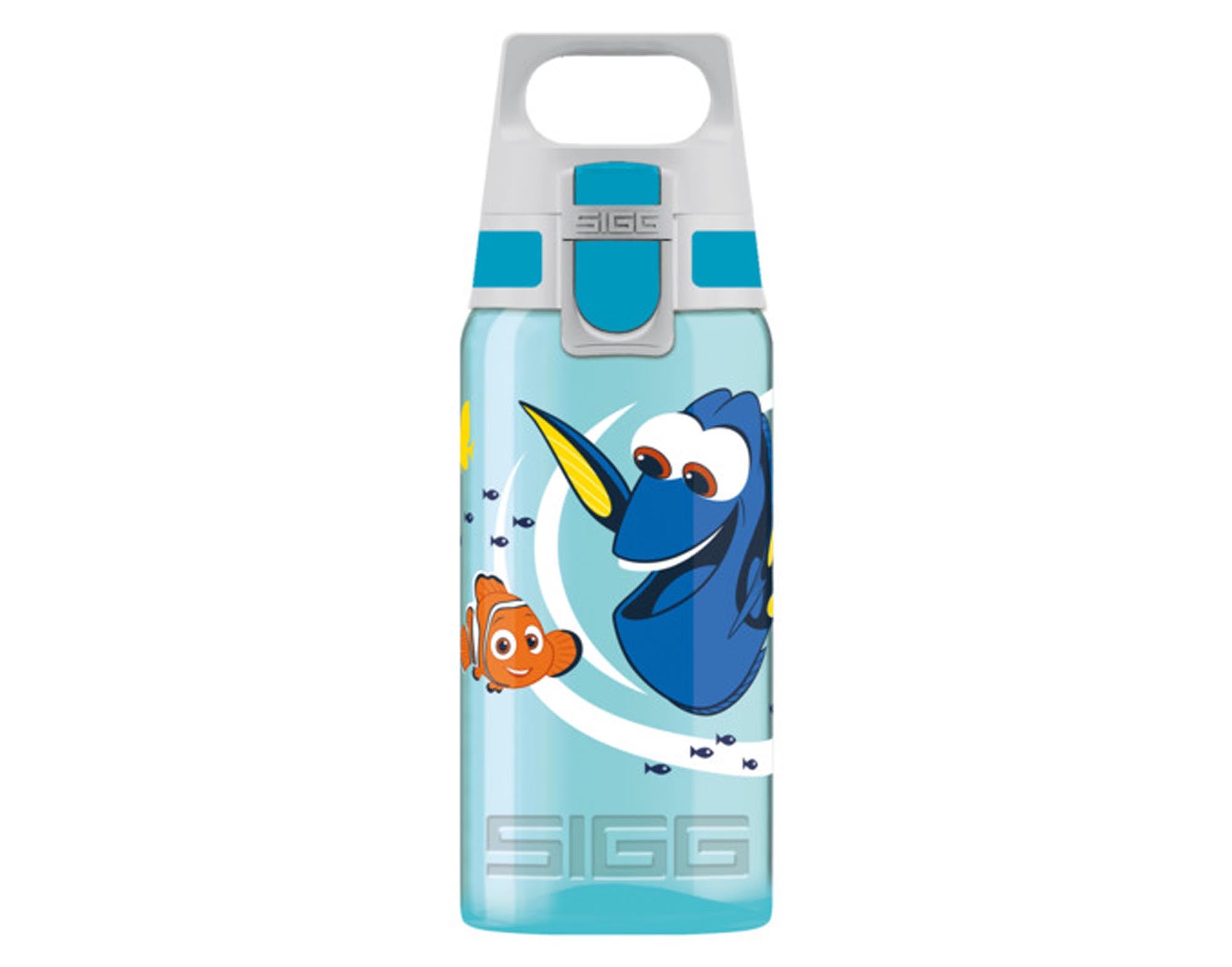 Entdecken Sie die SIGG Trinkflasche Bottle Viva One Dory 0.5 l – ideal für Sport, Schule und Arbeit. BPA-frei, leicht, auslaufsicher und umweltfreundlich.