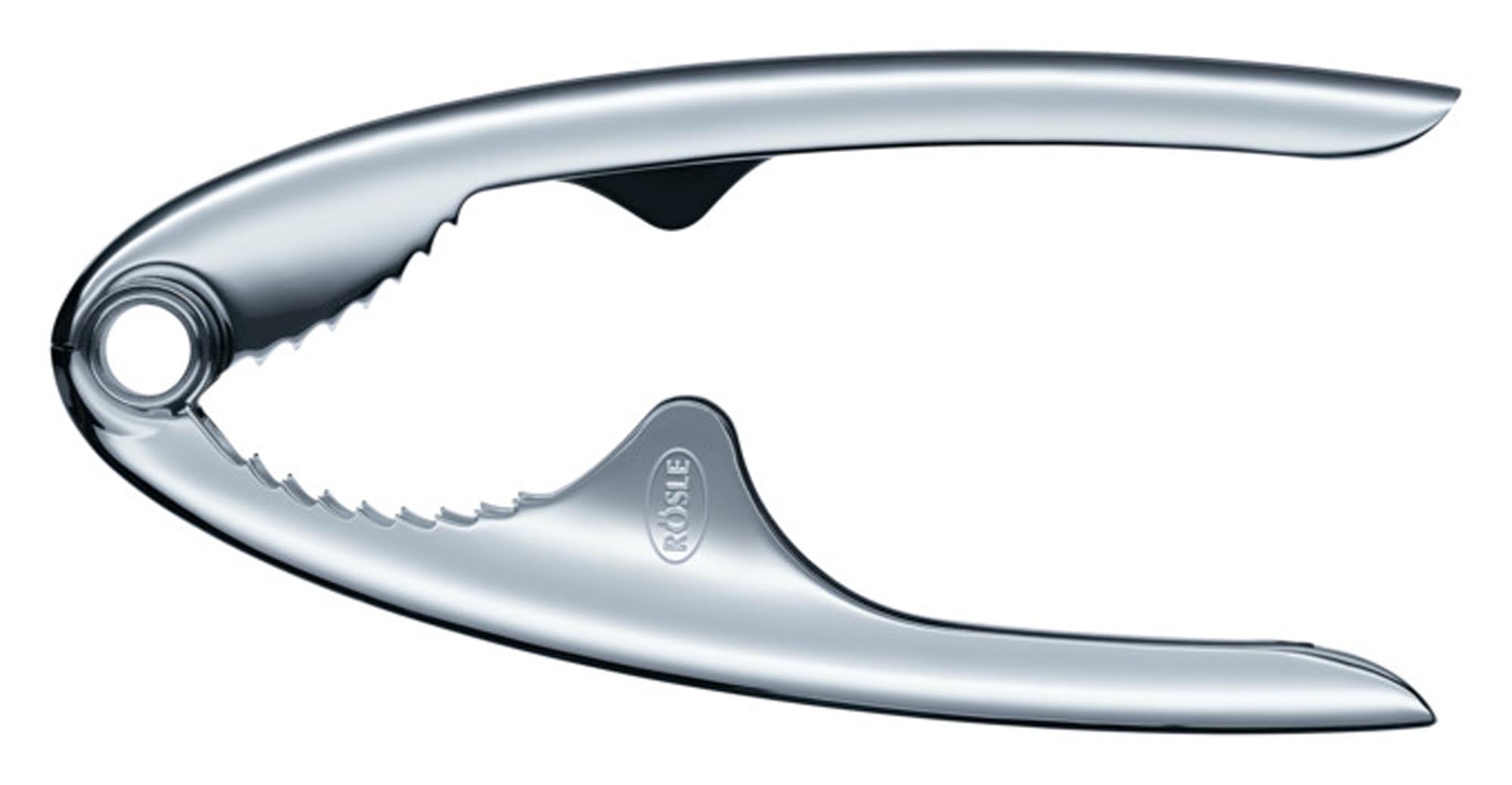 Entdecken Sie den RÖSLE Nussknacker 19,5 cm – der perfekte Küchenhelfer aus Edelstahl für müheloses Knacken von Walnüssen, Haselnüssen und Mandeln.