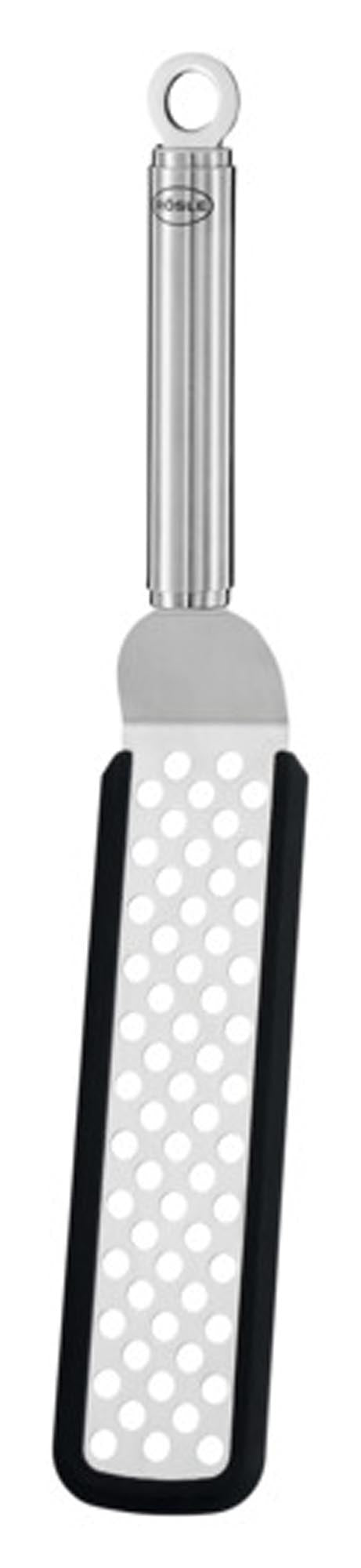 Entdecken Sie den RÖSLE Wender flexibel und gelocht aus Inox Silikon. Ideal zum Wenden von Fisch, Gemüse und Omelettes. Ergonomischer Rundgriff, hitzebeständig und pflegeleicht.