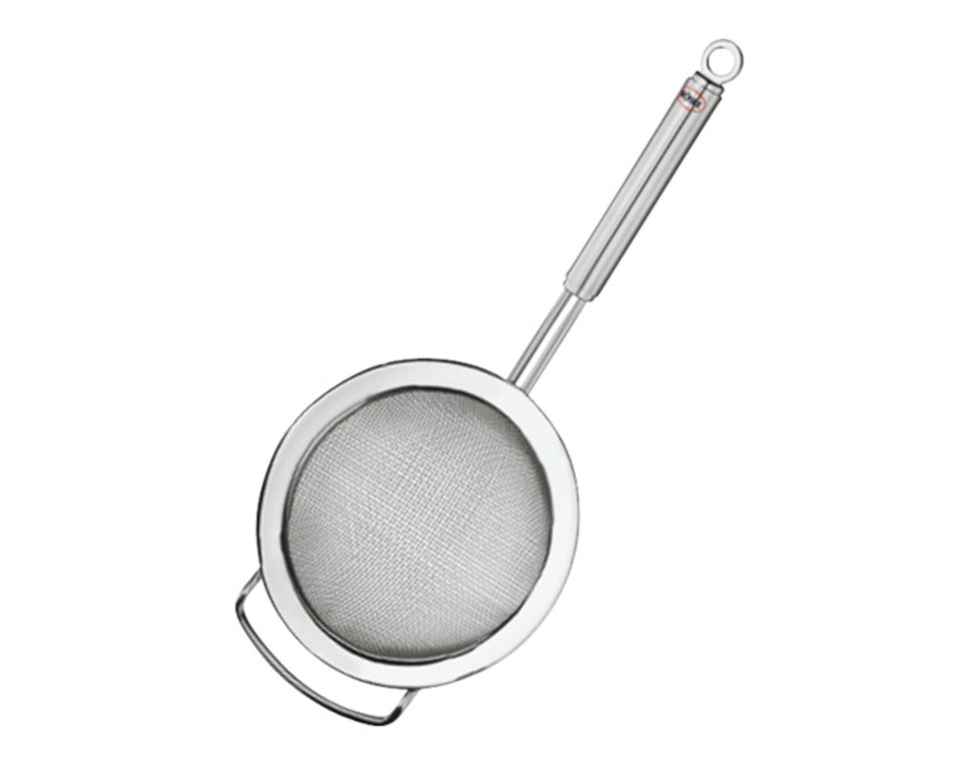 Entdecken Sie das RÖSLE Küchensieb feinmaschig (ø 24 cm) aus Edelstahl. Ideal zum Sieben, Abseihen und Abtropfen. Spülmaschinenfest und ergonomisch.