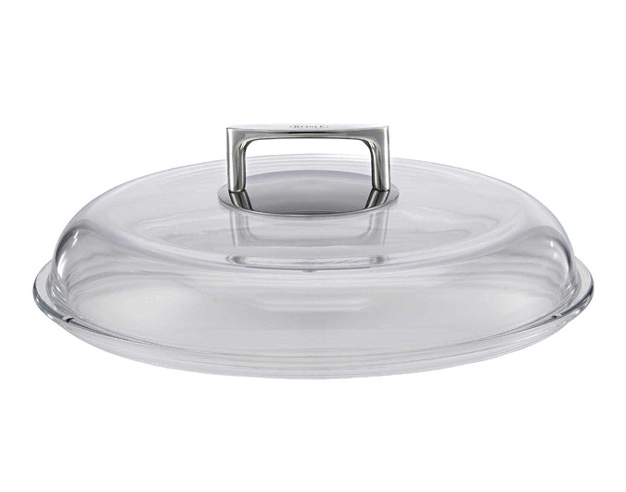 Entdecken Sie den RÖSLE Glasdeckel Silence ø 24 cm: hochwertig, hitzebeständig, leise und vielseitig für Ihr Kocherlebnis. Pflegeleicht und elegant!