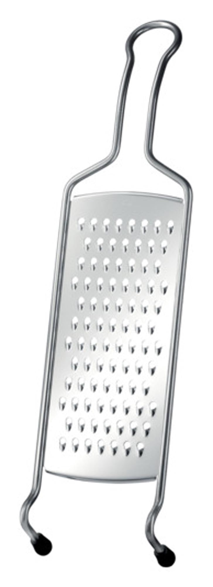 Entdecken Sie die RÖSLE Mittelreibe aus Edelstahl mit ergonomischem Griff. Ideal zum Reiben von Obst, Gemüse, Käse und Schokolade. Langlebig und leicht zu reinigen!