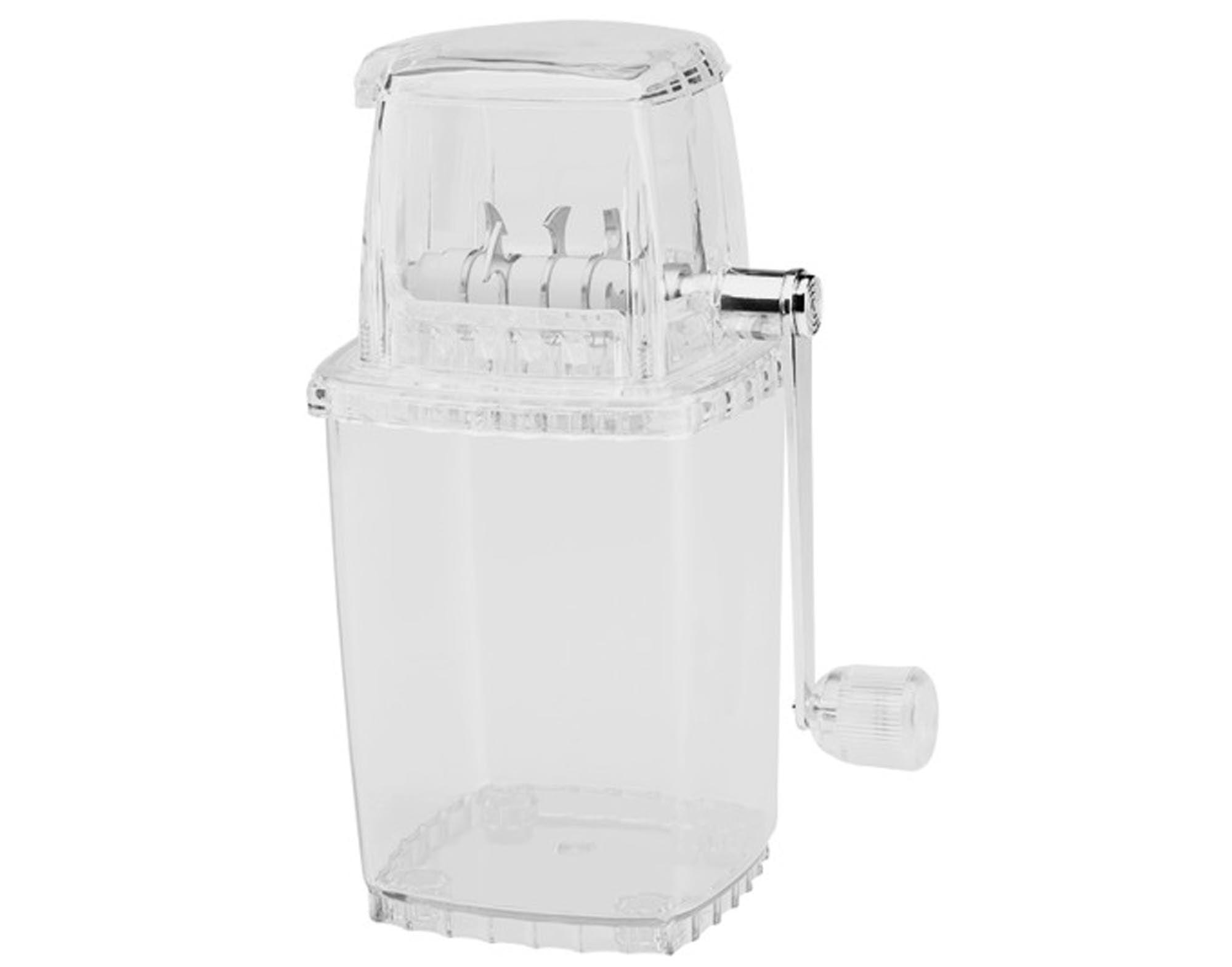Der LEOPOLD Ice Crusher zerkleinert Eis für Cocktails und Smoothies. Transparentes Design, ergonomisch und leicht zu reinigen. Perfekt für jede Bar!