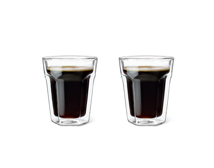 LEOPOLD Kaffeeglas doppelwandig 2 Stück in präsentiert im Onlineshop von KAQTU Design AG. Glas ist von LEOPOLD