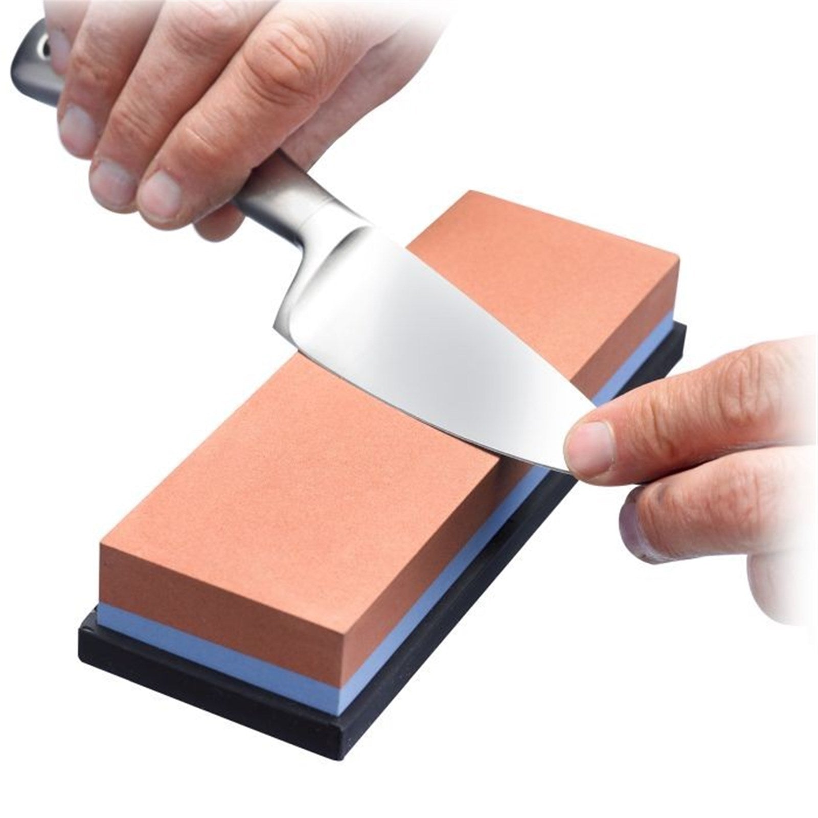 Westmark Schleifstein, Körnung 400/1000, kompakt 1.8x6x2.7cm, ideal für präzises Schärfen von Messern und Werkzeugen.