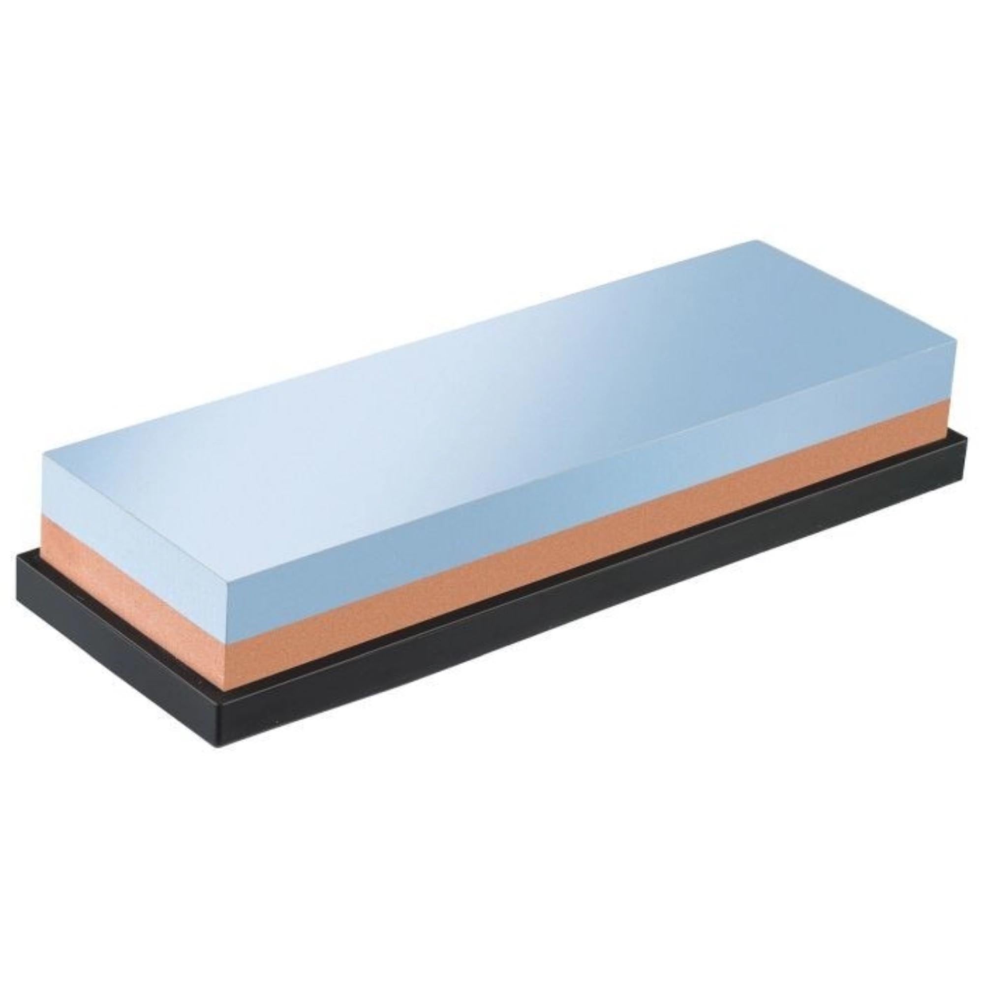 Kompakter Schleifstein von Westmark, Körnung 400/1000, Masse 1.8x6x2.7cm, perfekt für präzises Schärfen von Klingen und Werkzeugen.