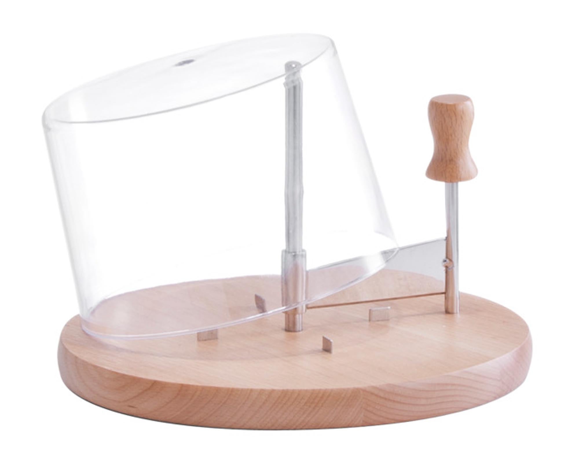 Entdecken Sie das Käserondell Buche von ZELLER PRESENT (ø 22x15 cm) – ideal zum stilvollen Servieren und Schneiden von Käse. Hochwertiges Buchenholz, hygienisch und langlebig.