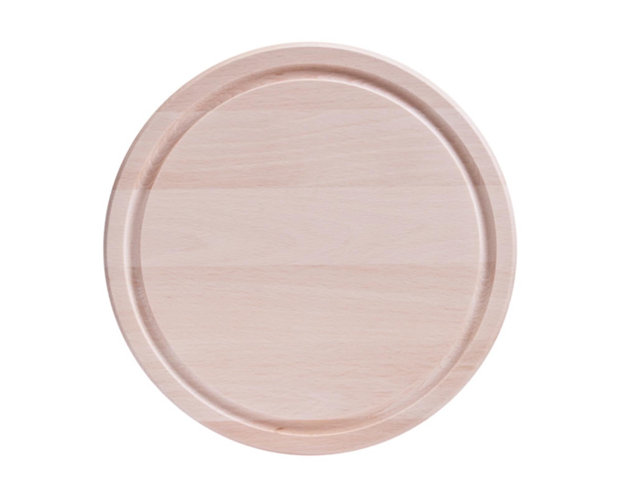 Entdecken Sie den ZELLER Schinkenteller mit Saftrille aus Buchenholz (ø 25 cm) – ideal für Schinken, Käse und mehr. Hochwertig, langlebig und pflegeleicht!