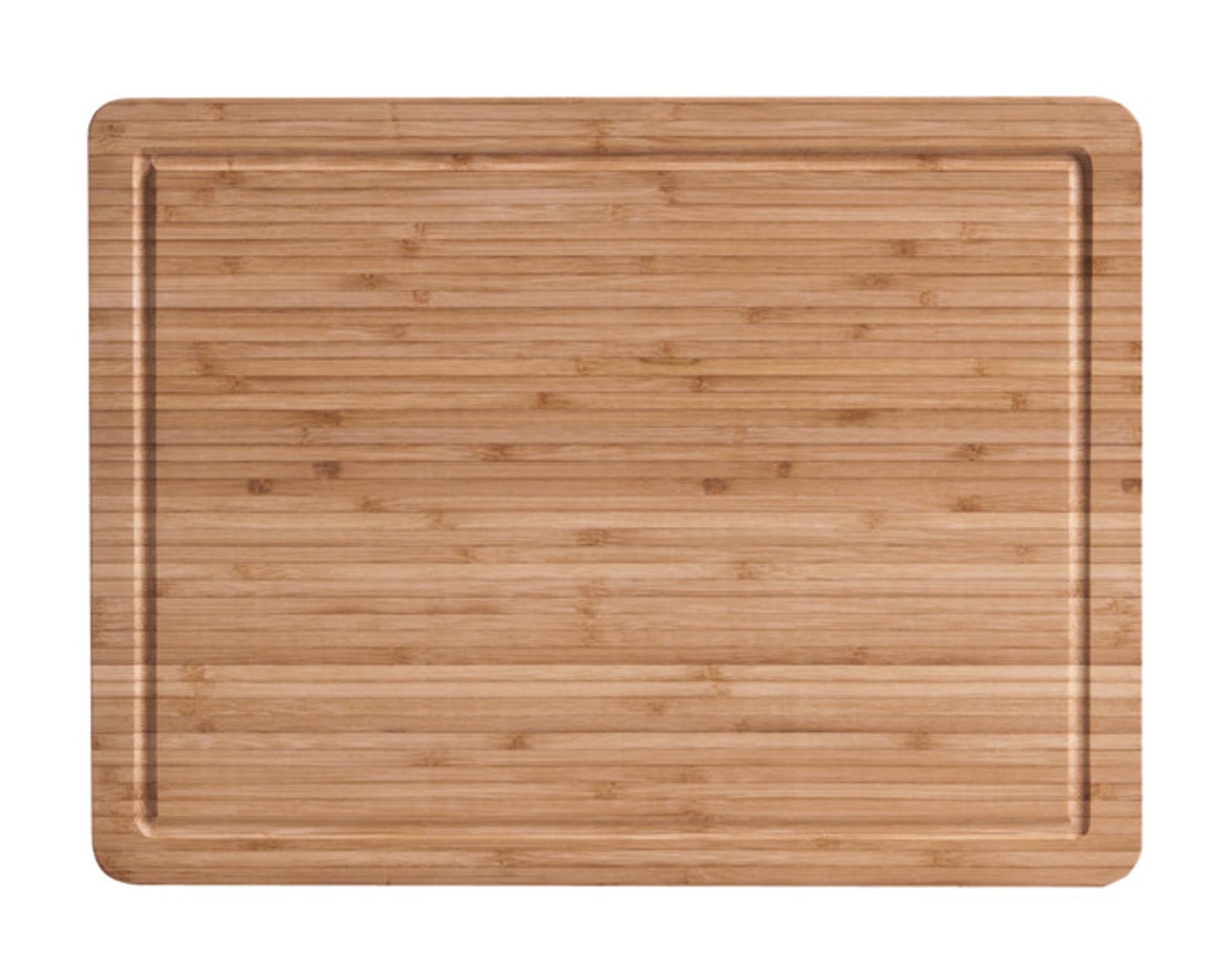 Entdecken Sie das ZELLER Schneidbrett mit Saftrille aus hochwertigem Bambus (39x29x1.6 cm) – funktional, nachhaltig und ideal für Ihre Küche!