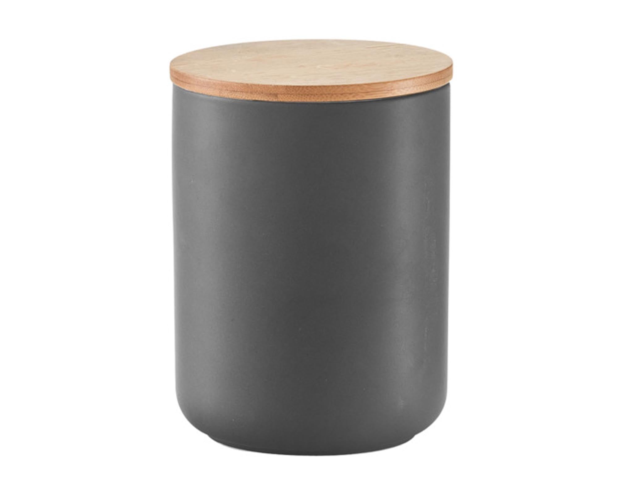 Entdecken Sie die ZELLER Vorratsdose anthrazit mit Deckel Bamboo (1150 ml) – eine nachhaltige, antibakterielle und stilvolle Aufbewahrungslösung für Ihre Lebensmittel.