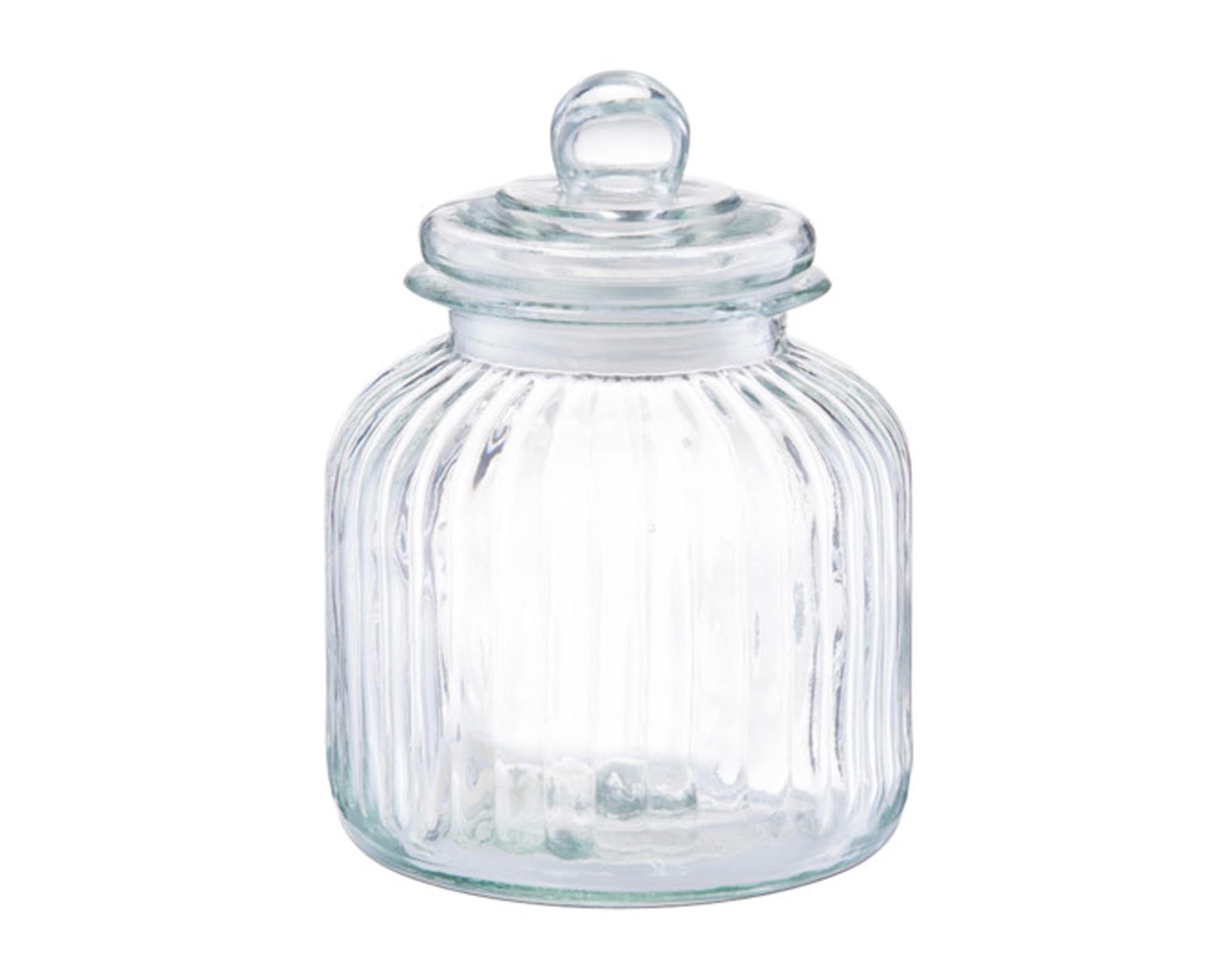 Nostalgisches Vorratsglas 900 ml von ZELLER PRESENT: Luftdicht, robust, ideal für Trockenlebensmittel, stilvoll und spülmaschinenfest.