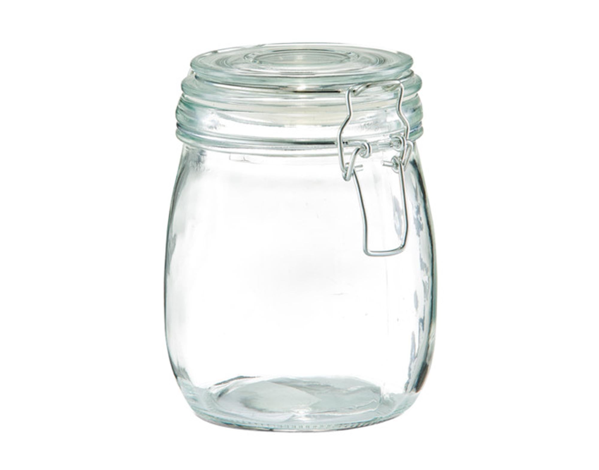 Entdecken Sie das ZELLER Vorratsglas 750 ml mit Bügelverschluss – ideal für die hygienische Aufbewahrung von Lebensmitteln. Praktisch, stilvoll und spülmaschinenfest!