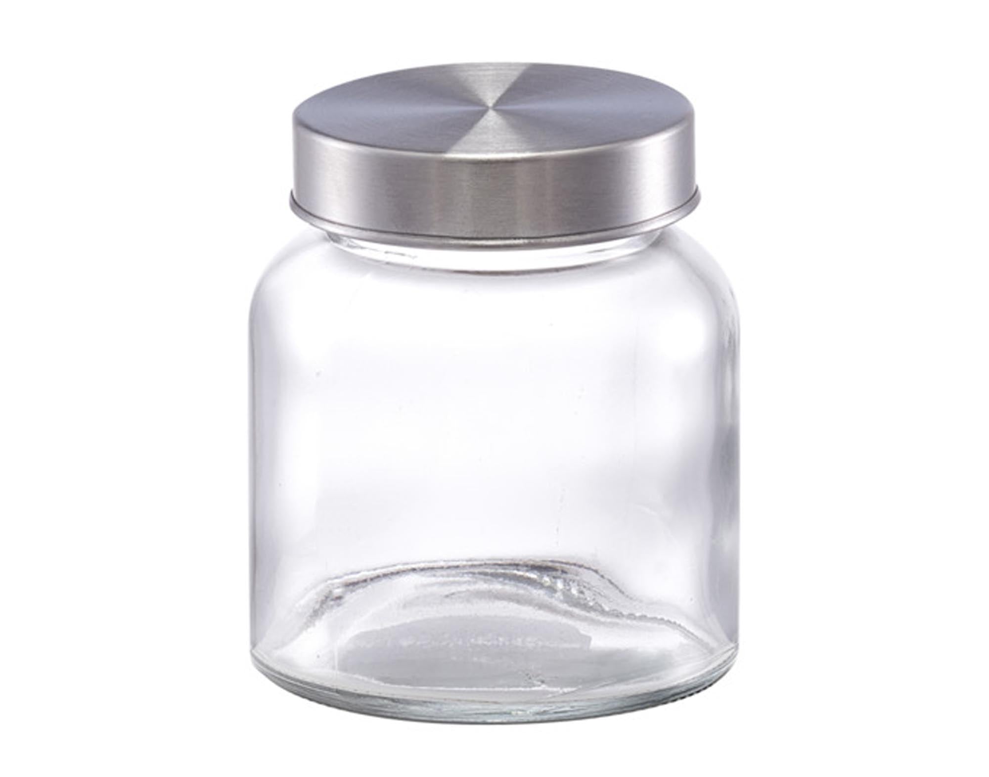 Das ZELLER Vorratsglas mit Deckel Metall Mini 220ml ist ideal zur Aufbewahrung von Gewürzen und Snacks. Hochwertig, luftdicht und spülmaschinenfest.