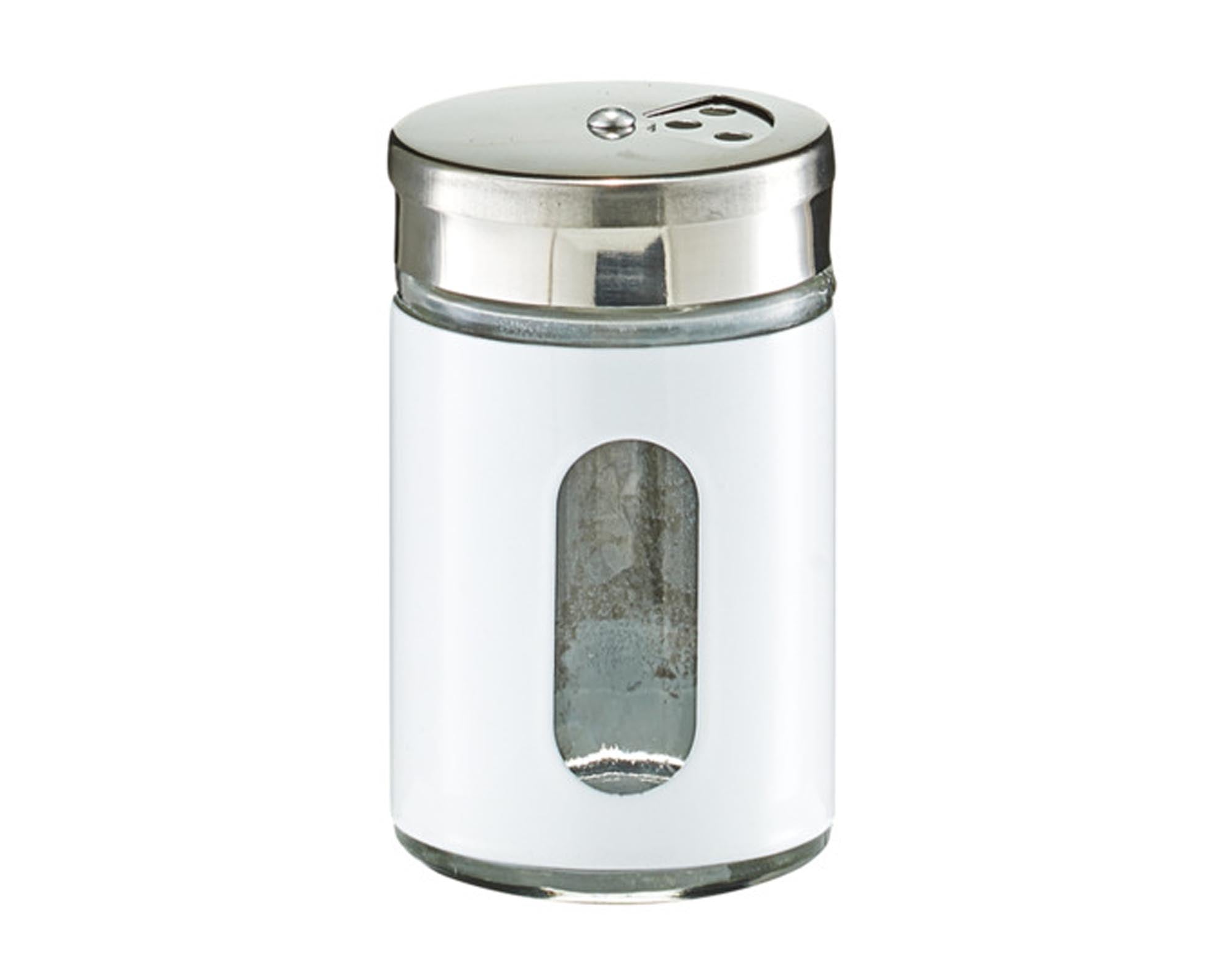 Erleben Sie den Gewürzstreuer Inox von ZELLER PRESENT: stilvoll, langlebig und praktisch mit Sichtfenster für optimale Gewürzdosierung.