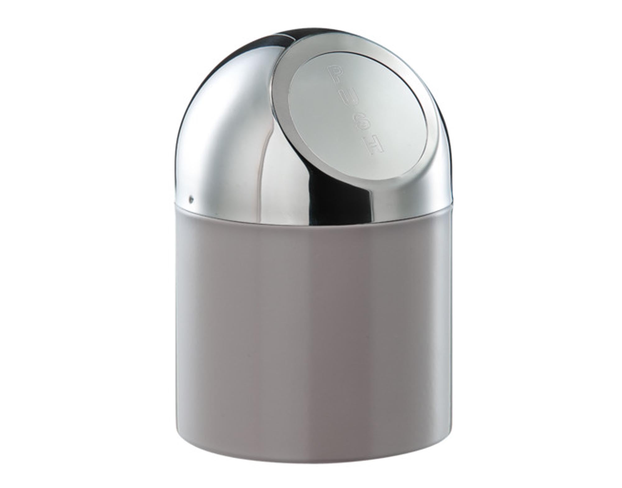 Der ZELLER Tischabfalleimer taupe (ø 12x18 cm) vereint Funktionalität und Stil. Ideal für Schreibtisch, Küche und kleine Räume. Robustes Design, leicht zu reinigen.