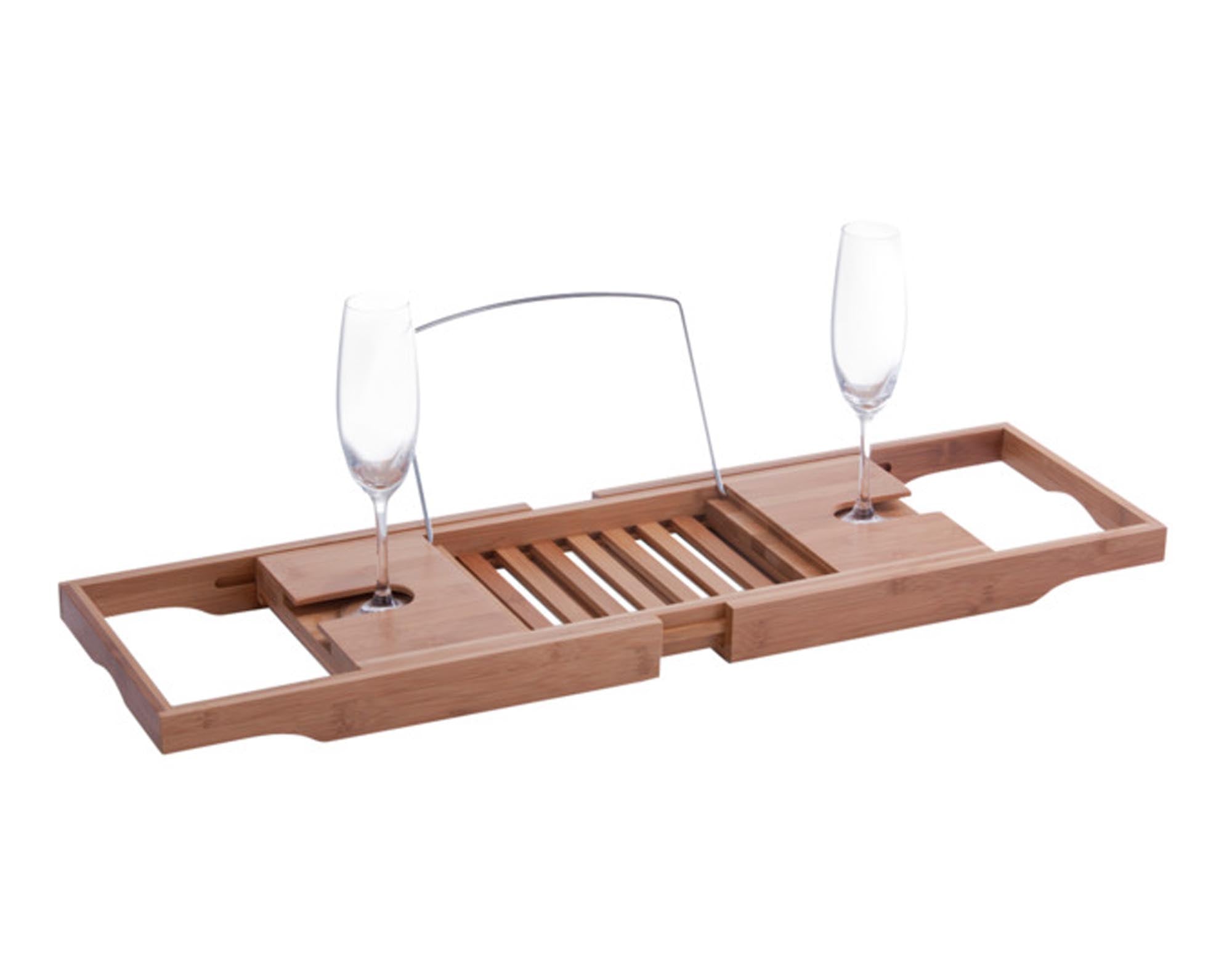 Entdecken Sie die ausziehbare Badewannenablage Bamboo von ZELLER PRESENT. Funktional, elegant und aus hochwertigem Bambus – ideal für Ihr Badezimmer!