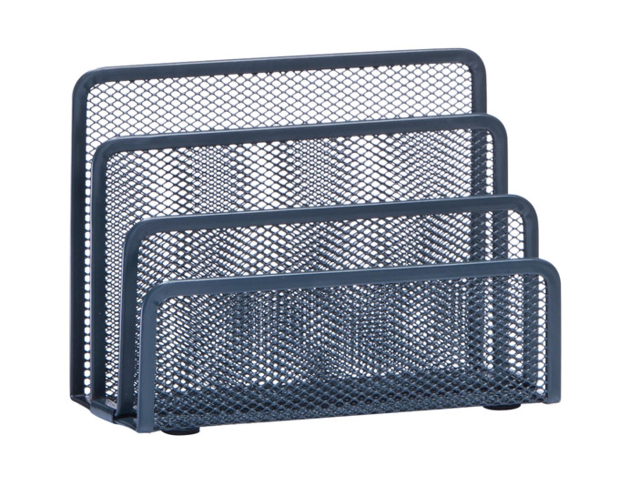 Entdecken Sie die ZELLER Briefbox Mesh in anthrazit (17x8x13.5 cm) – ideal für Ordnung und Stil auf Ihrem Schreibtisch. Perfekt für Briefe und Dokumente!