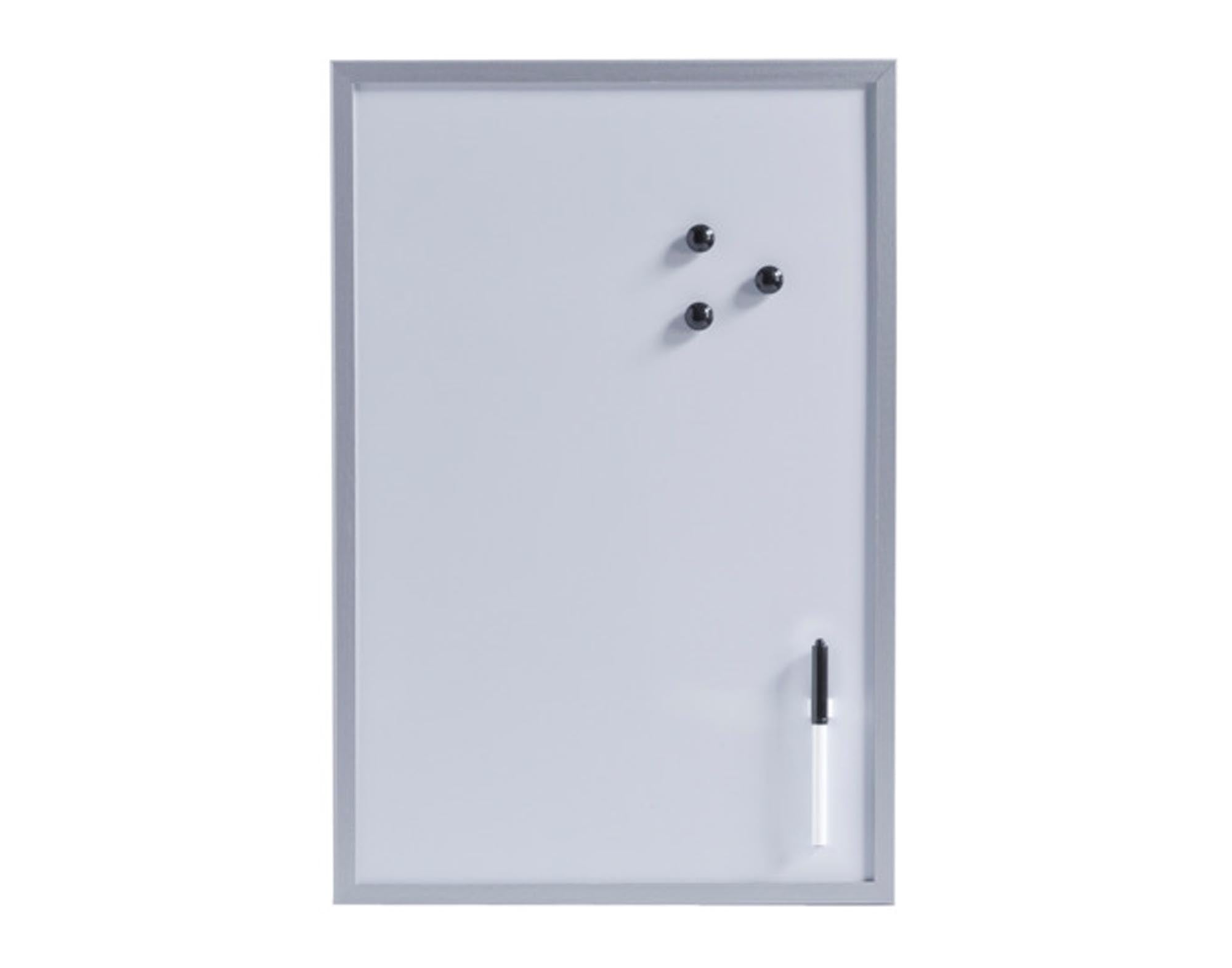 Das ZELLER Magnet Memobord 40x60 cm ist ideal für Büro und Zuhause. Praktische Schreib- und Magnetwand für Notizen, Aufgaben und Termine.