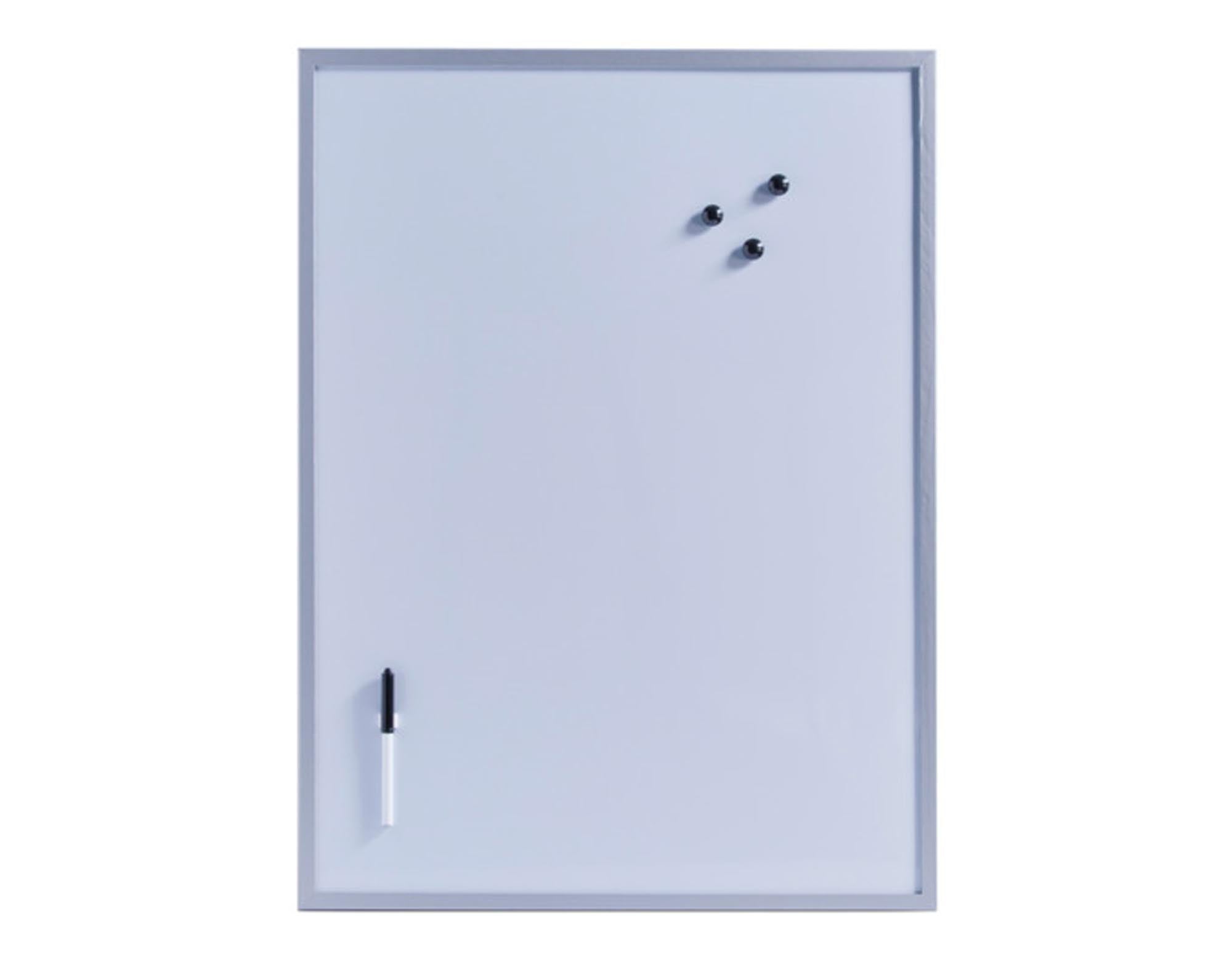 Entdecken Sie das ZELLER Magnet Memobord 60x80 cm – die perfekte Schreib- und Magnetwand für Büro und Zuhause. Flexibel anbringbar, inklusive 3 Magnete und Marker.