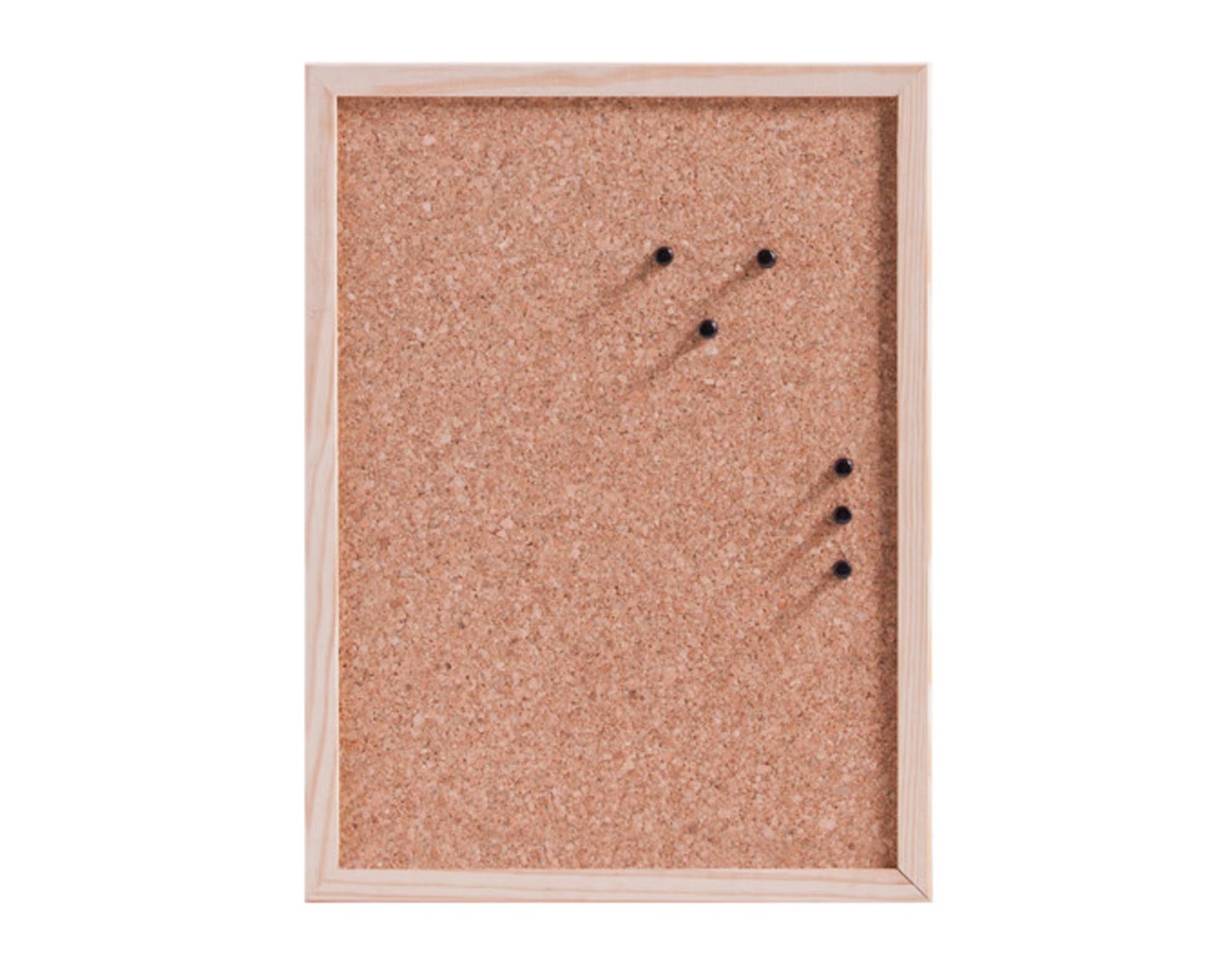 Entdecken Sie die ZELLER Pinnwand Kork 30x40 cm – ideal für Notizen, Termine und Organisation. Hochwertig, langlebig und vielseitig einsetzbar!