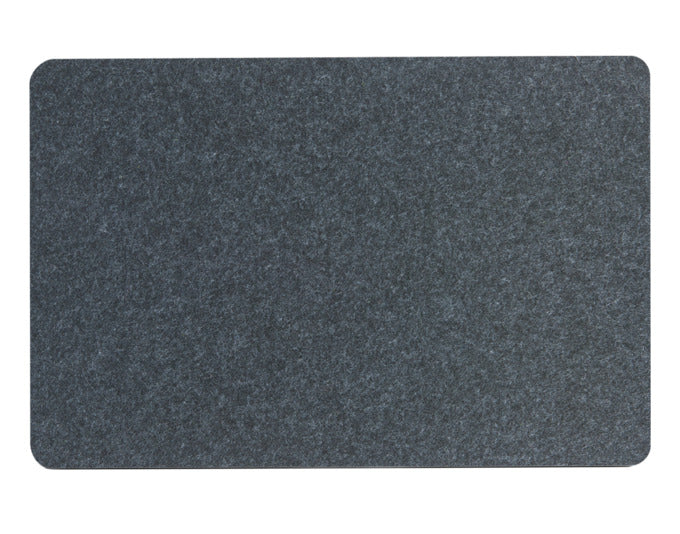 ZELLER Tischset Filz anthrazit 45x30 cm in präsentiert im Onlineshop von KAQTU Design AG. Tischset ist von ZELLER PRESENT