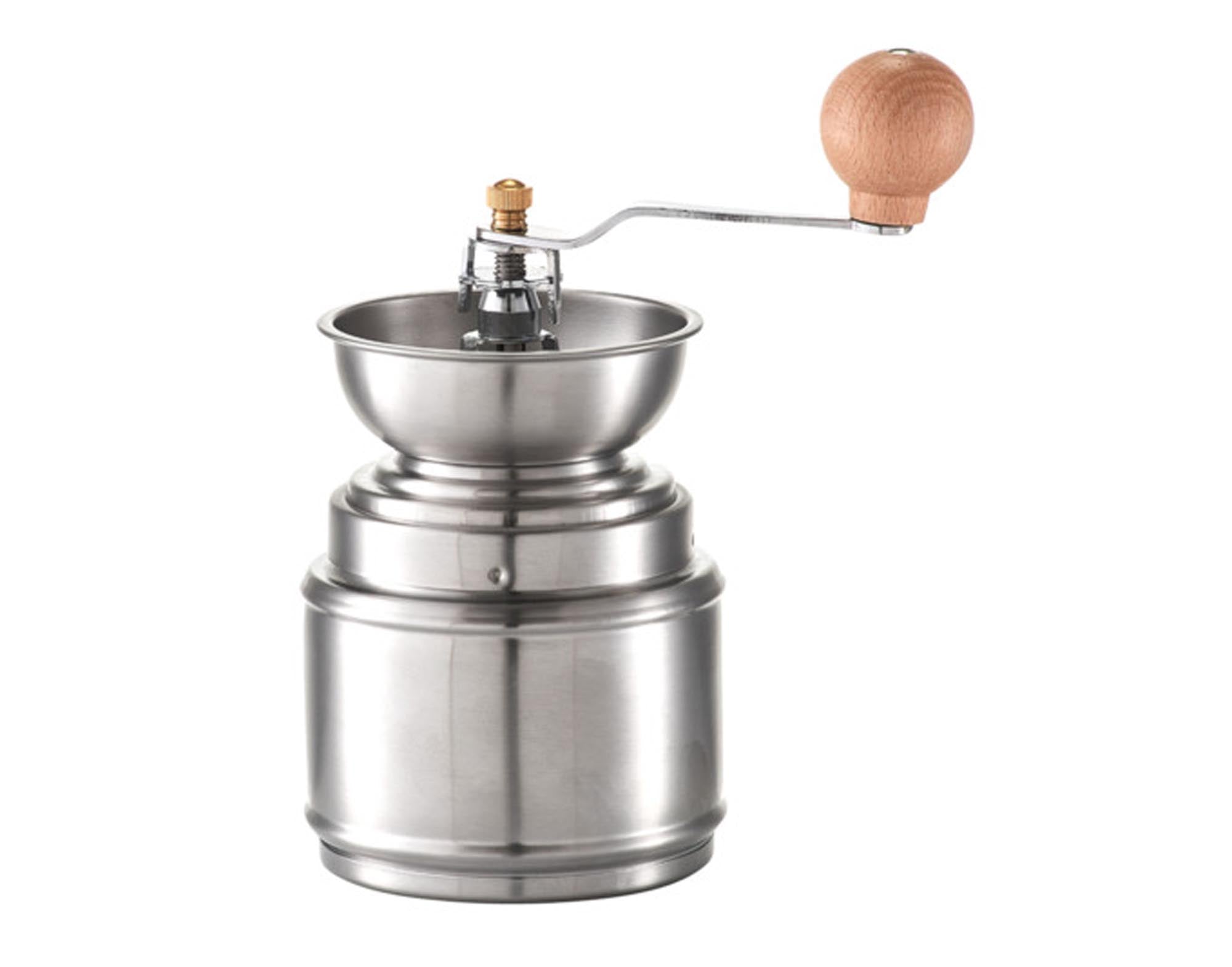 Entdecken Sie die ZELLER Kaffeemühle Inox (ø 9.5x22 cm) – für frisch gemahlenen Kaffee, stilvolles Design und präzises Mahlwerk. Ideal für Kaffeeliebhaber!