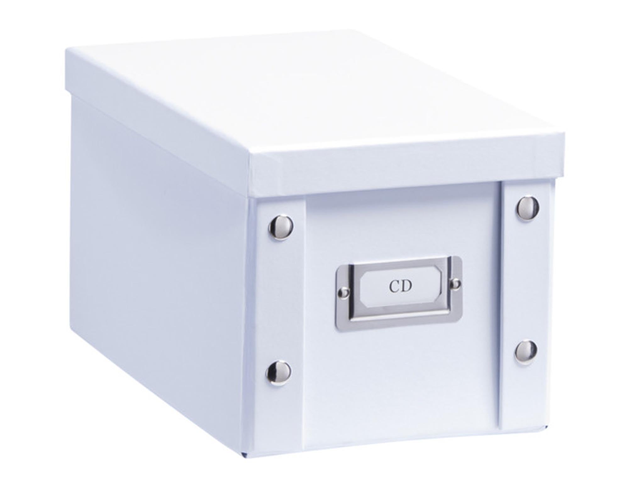 Entdecken Sie die ZELLER CD-Box Karton (28x16.5x15 cm) für stilvolle und praktische Aufbewahrung Ihrer CDs und DVDs. Robuster Karton schützt vor Staub und Kratzern.