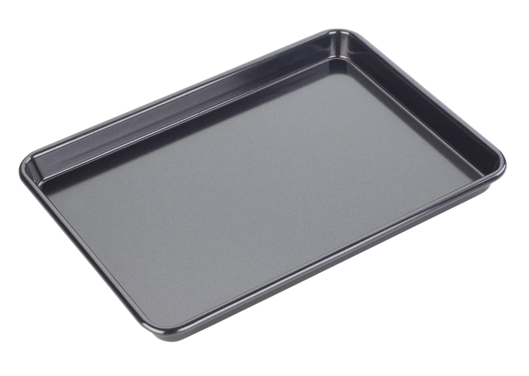 Kompaktes Tala Backblech 25x18cm, antihaftbeschichtet, ideal für gleichmässige Backergebnisse und pflegeleicht.