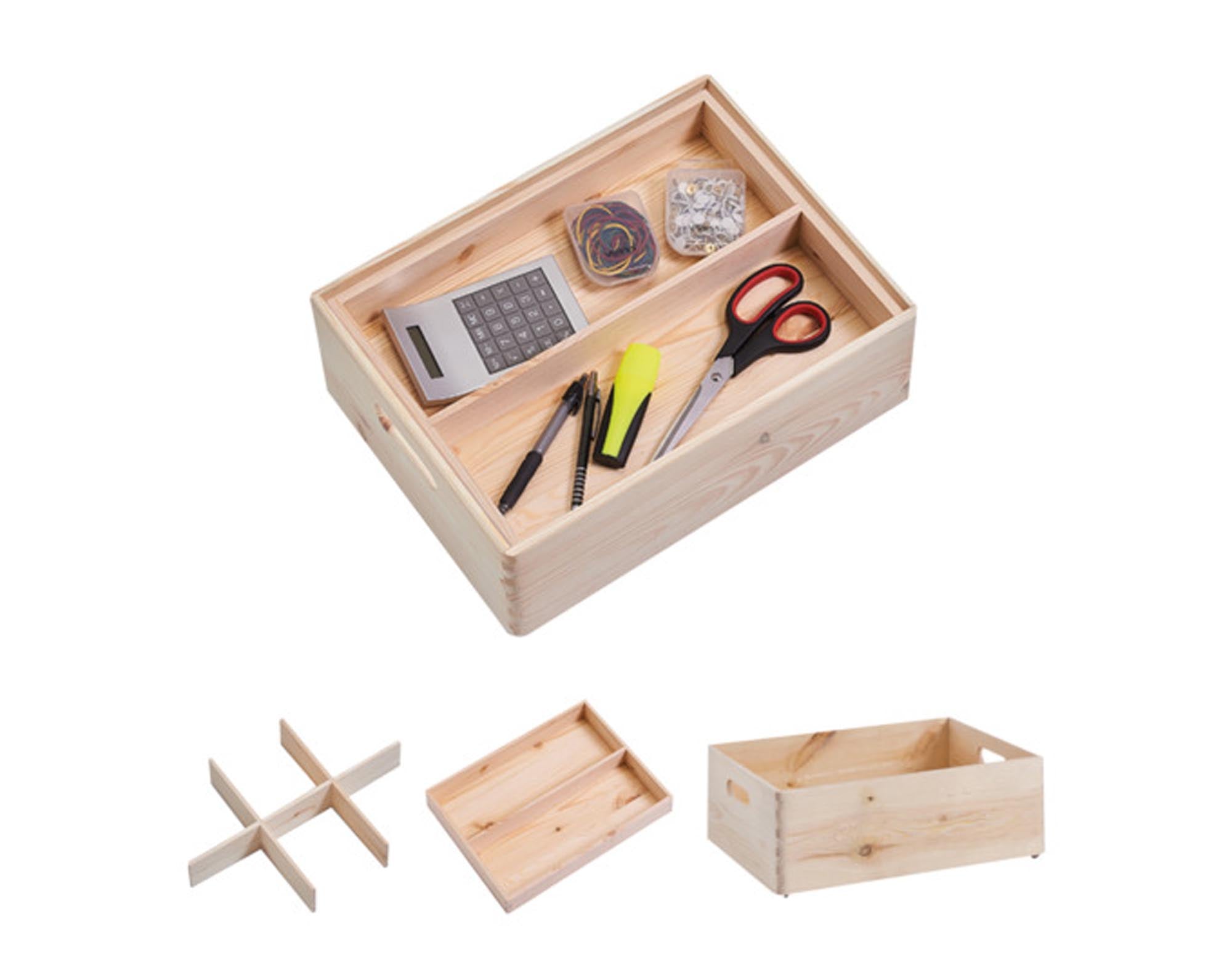 Entdecken Sie das ZELLER Kisten-Set Kiefer 3-teilig (40x30x15 cm) für stilvolle Aufbewahrung. Robust, nachhaltig und ideal für jedes Zuhause.