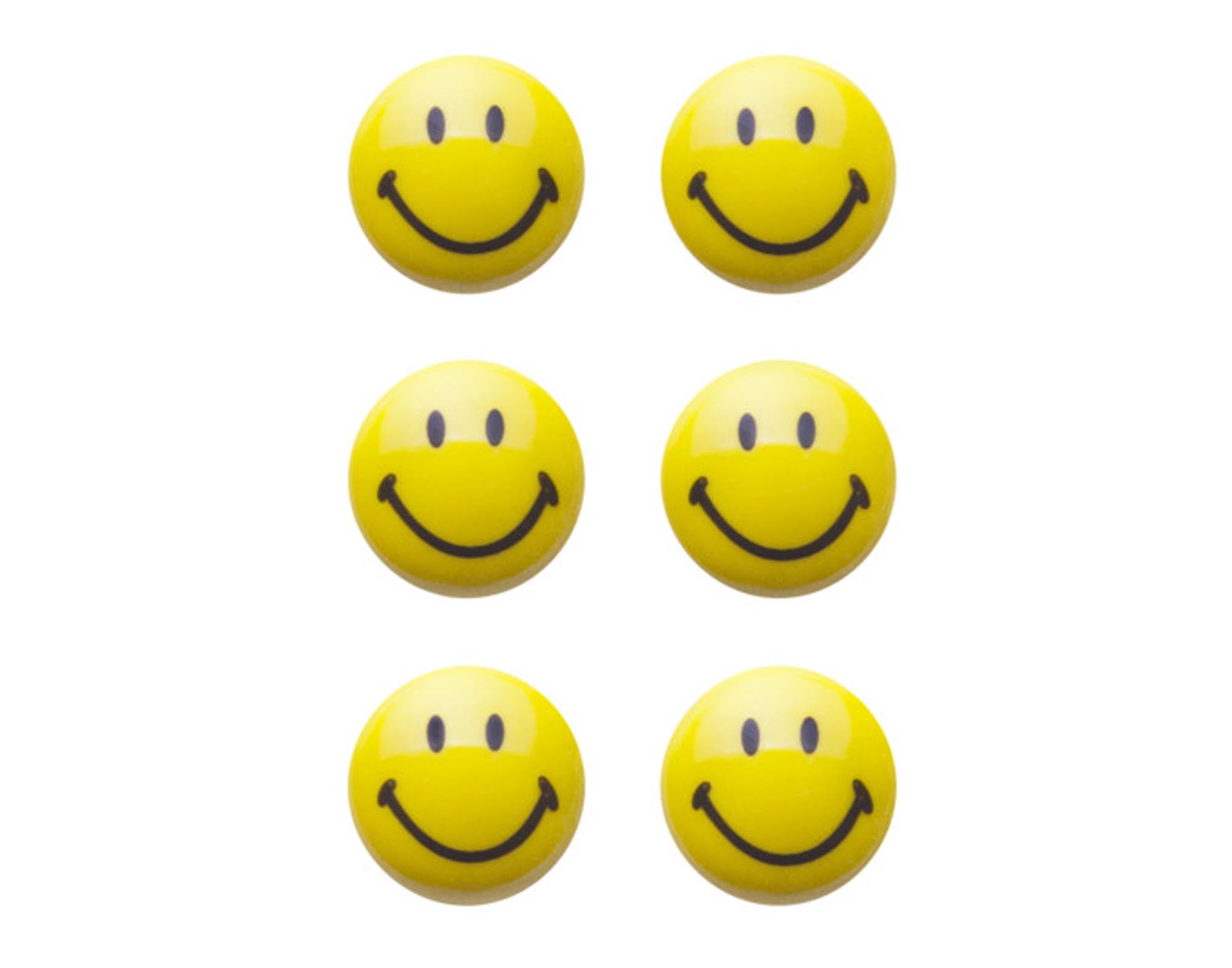 Entdecken Sie das ZELLER Magnet-Set Smiley mit 6 fröhlichen 3 cm großen Magneten. Ideal für Büroorganisation und gute Laune! Perfekt für Notizen und Fotos.