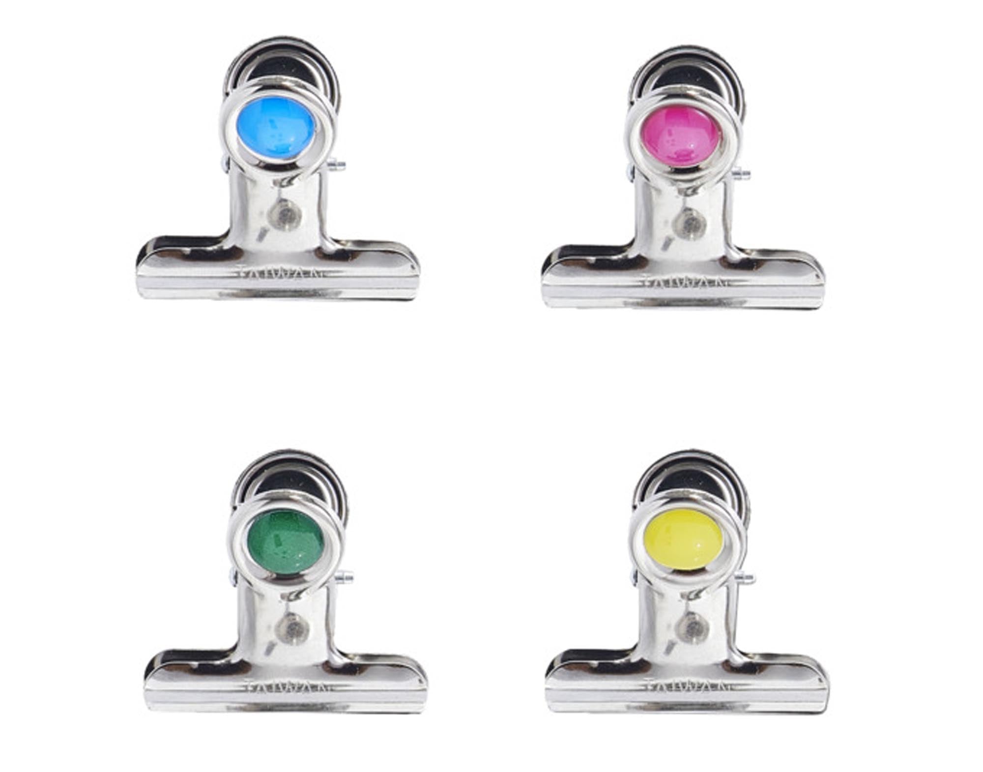 ZELLER Magnet-Set 4 Stück Clips Metall 4x3.5 cm in präsentiert im Onlineshop von KAQTU Design AG. Büromaterial ist von ZELLER PRESENT