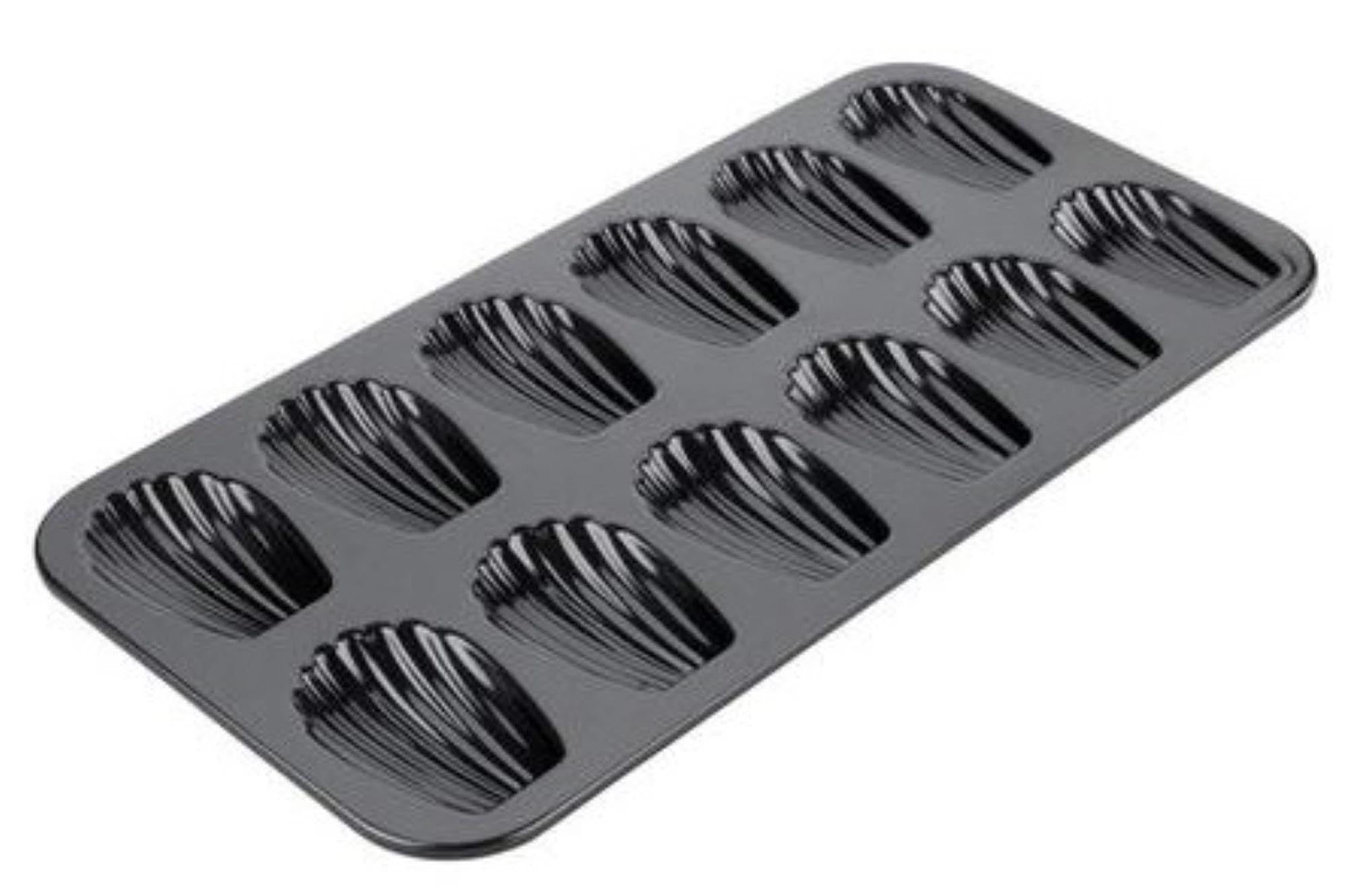 Tala Backform für 12 Madeleine, antihaftbeschichtet, ideal für perfekte Backergebnisse, leicht zu reinigen und langlebig.