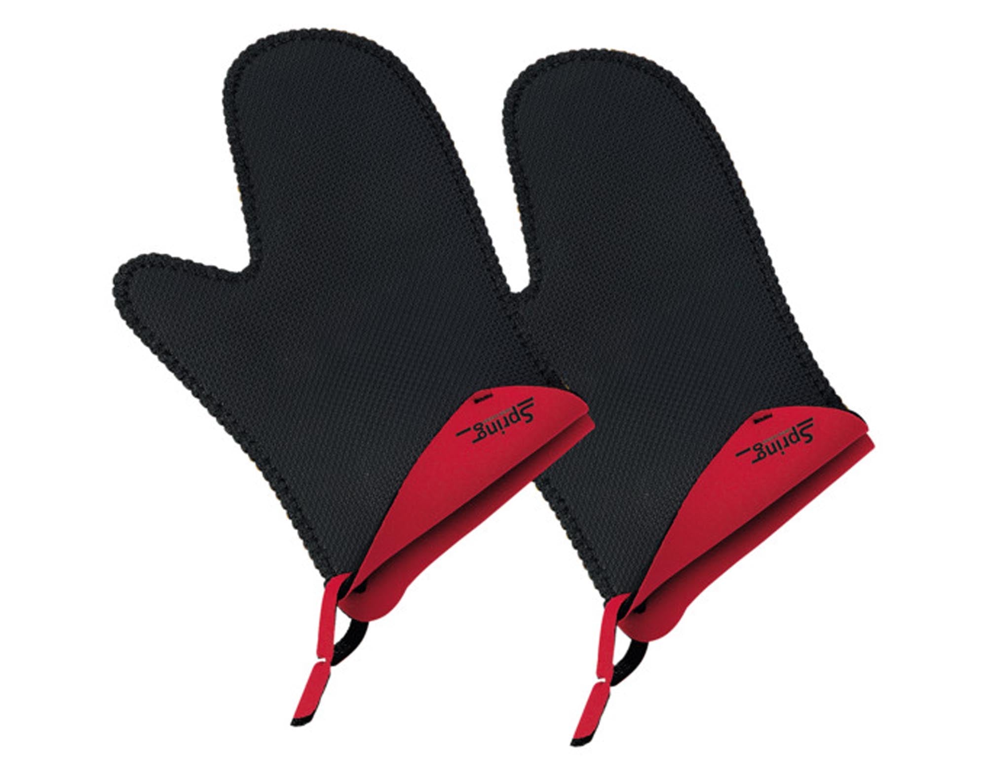 Entdecken Sie die SPRING Topfhandschuhe kurz rot – hitzebeständig, rutschfest und ergonomisch. Perfekt für sicheres Kochen und Backen!